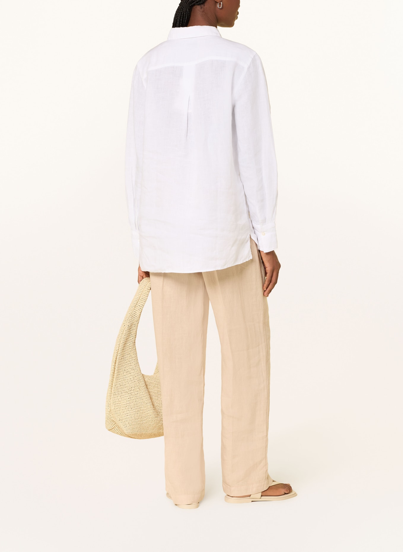 Marc O'Polo Chemise en lin: BLANC