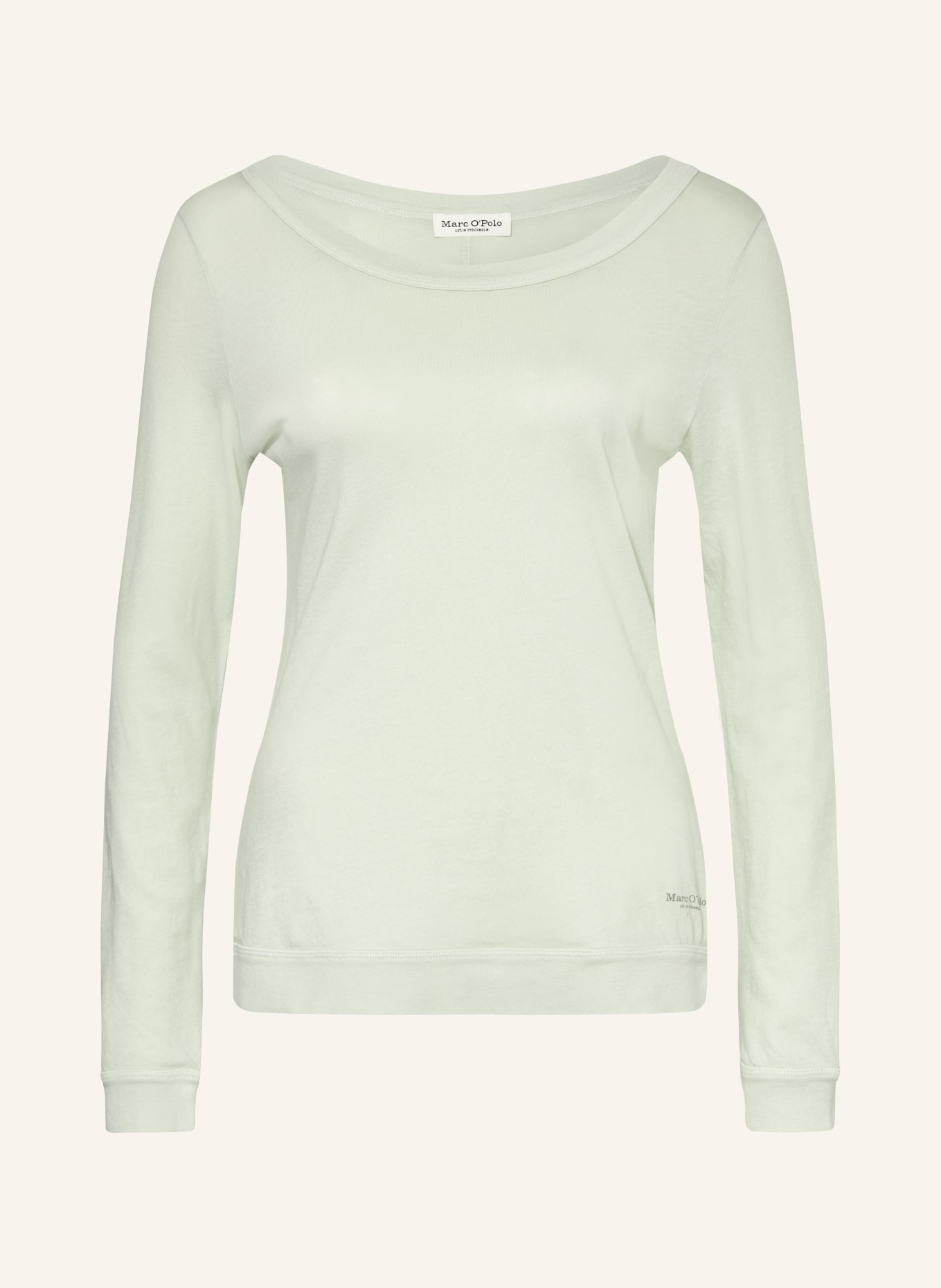 Marc O'Polo T-shirt met lange mouwen: MINT