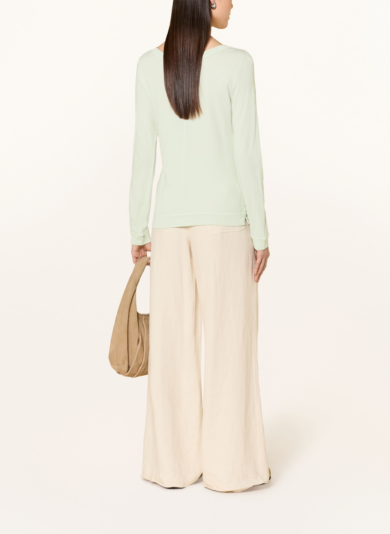 Marc O'Polo T-shirt met lange mouwen: MINT