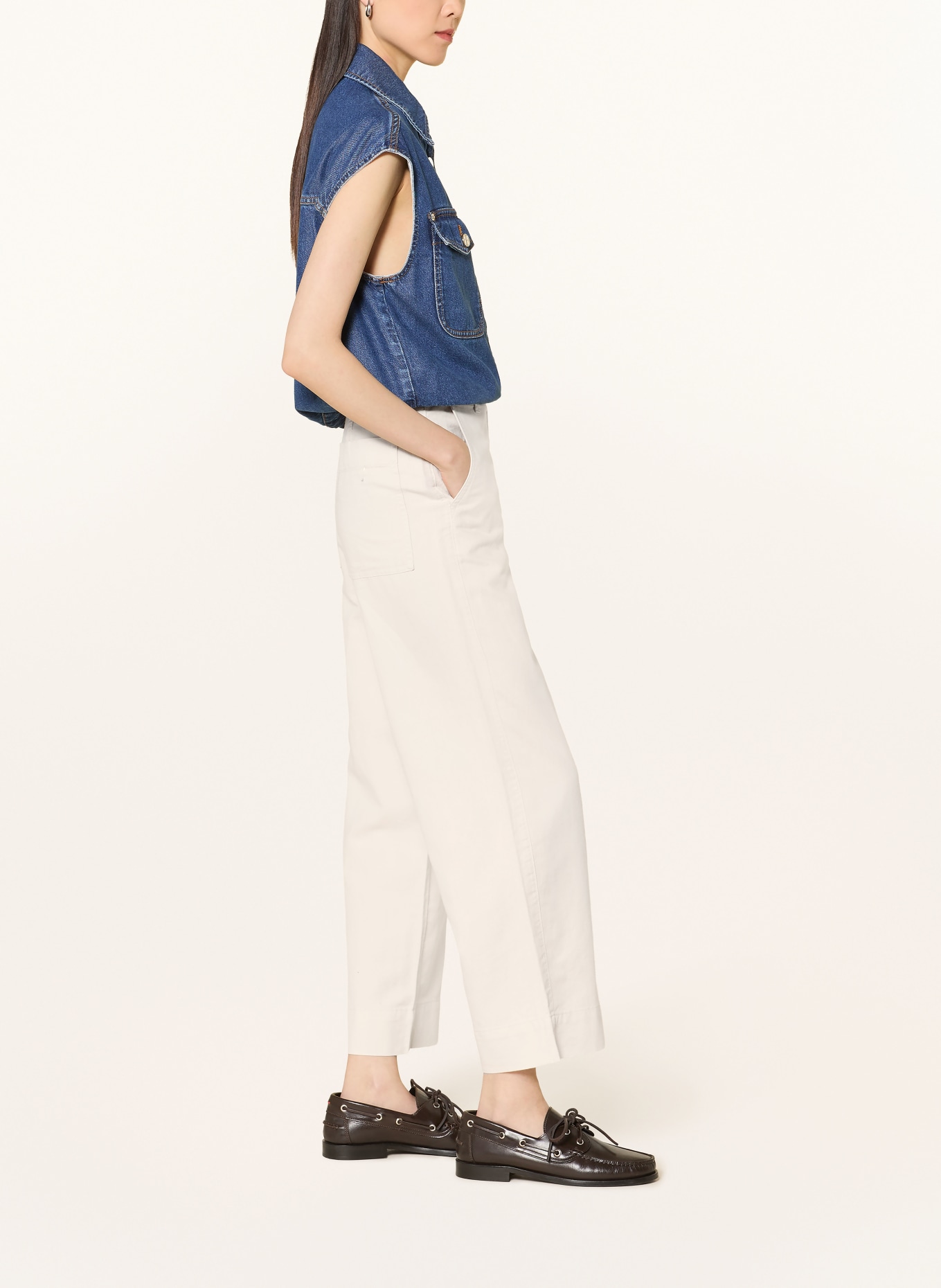 Marc O'Polo 7/8-Hose LANDE: ECRU