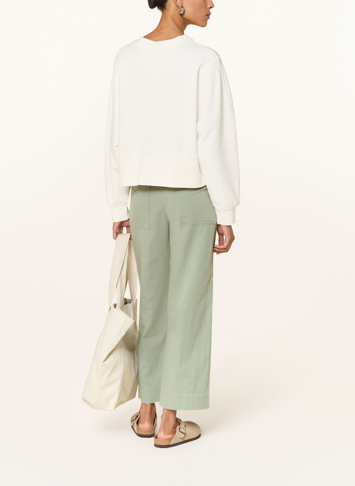 Marc O'Polo 7/8-broek LANDE: OLIJF