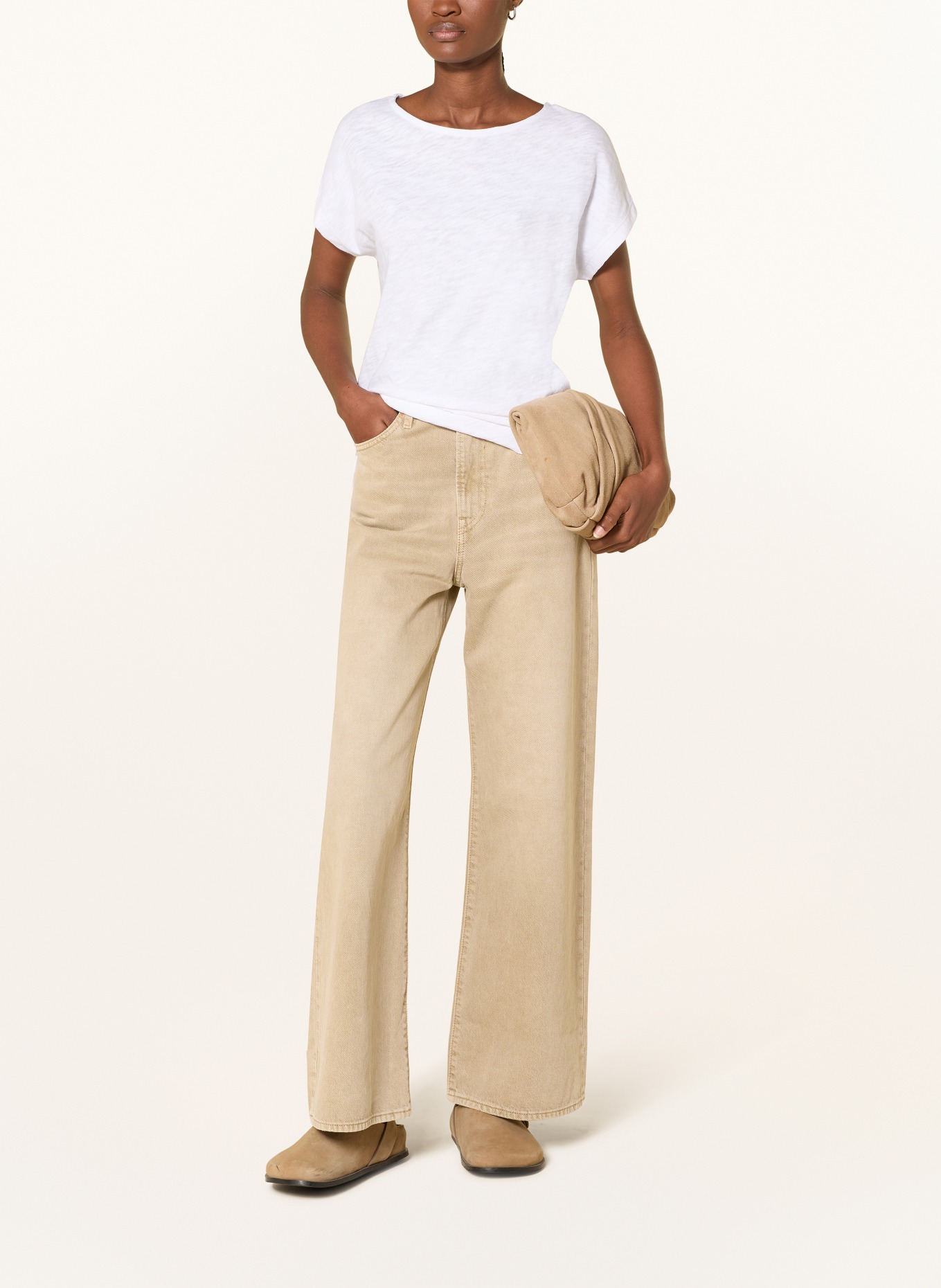 Marc O'Polo T-shirt: WHITE