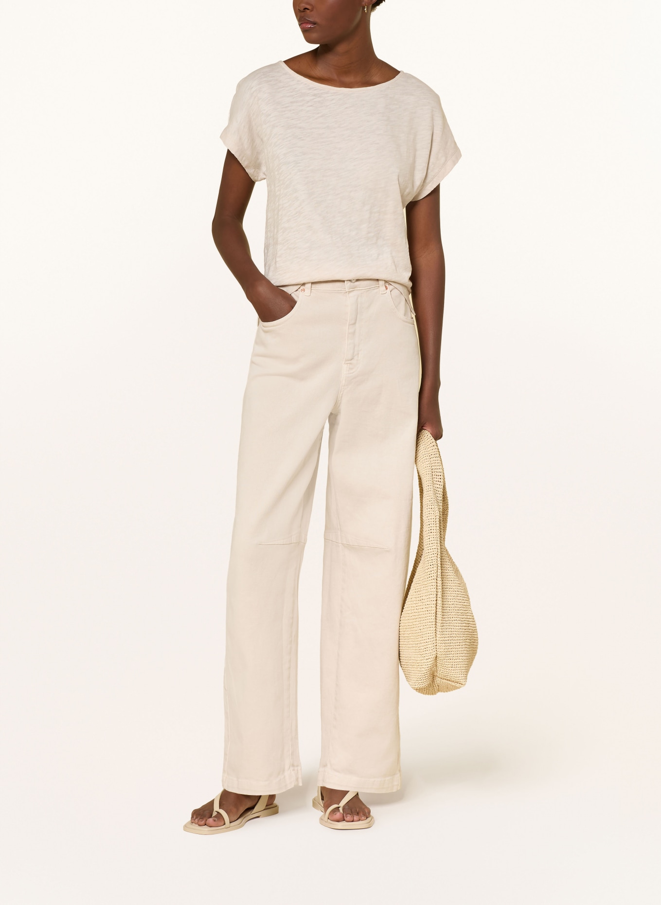 Marc O'Polo T-Shirt: CREME