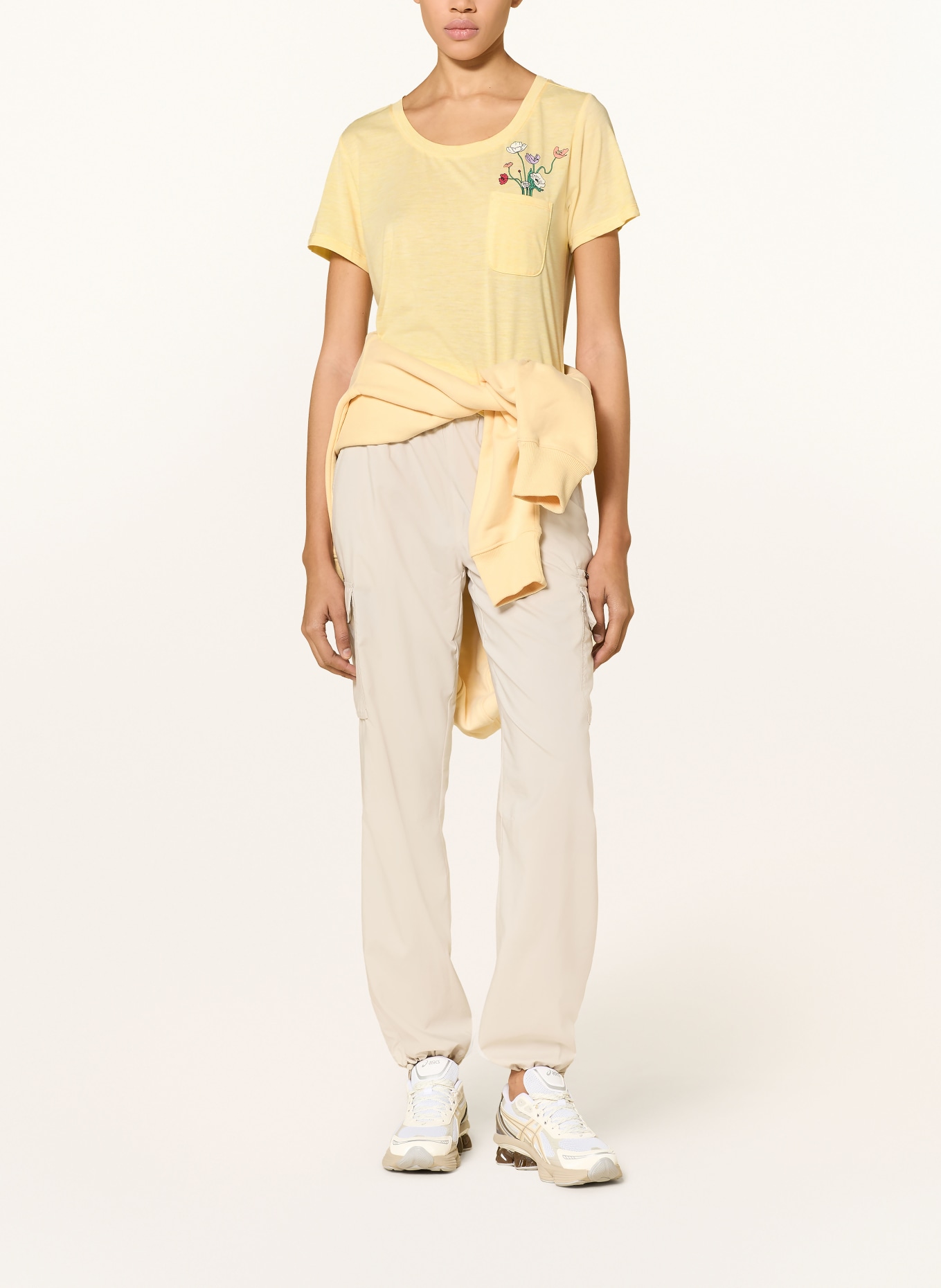 me°ru' T-shirt PORTOALEGRE: LICHTGEEL