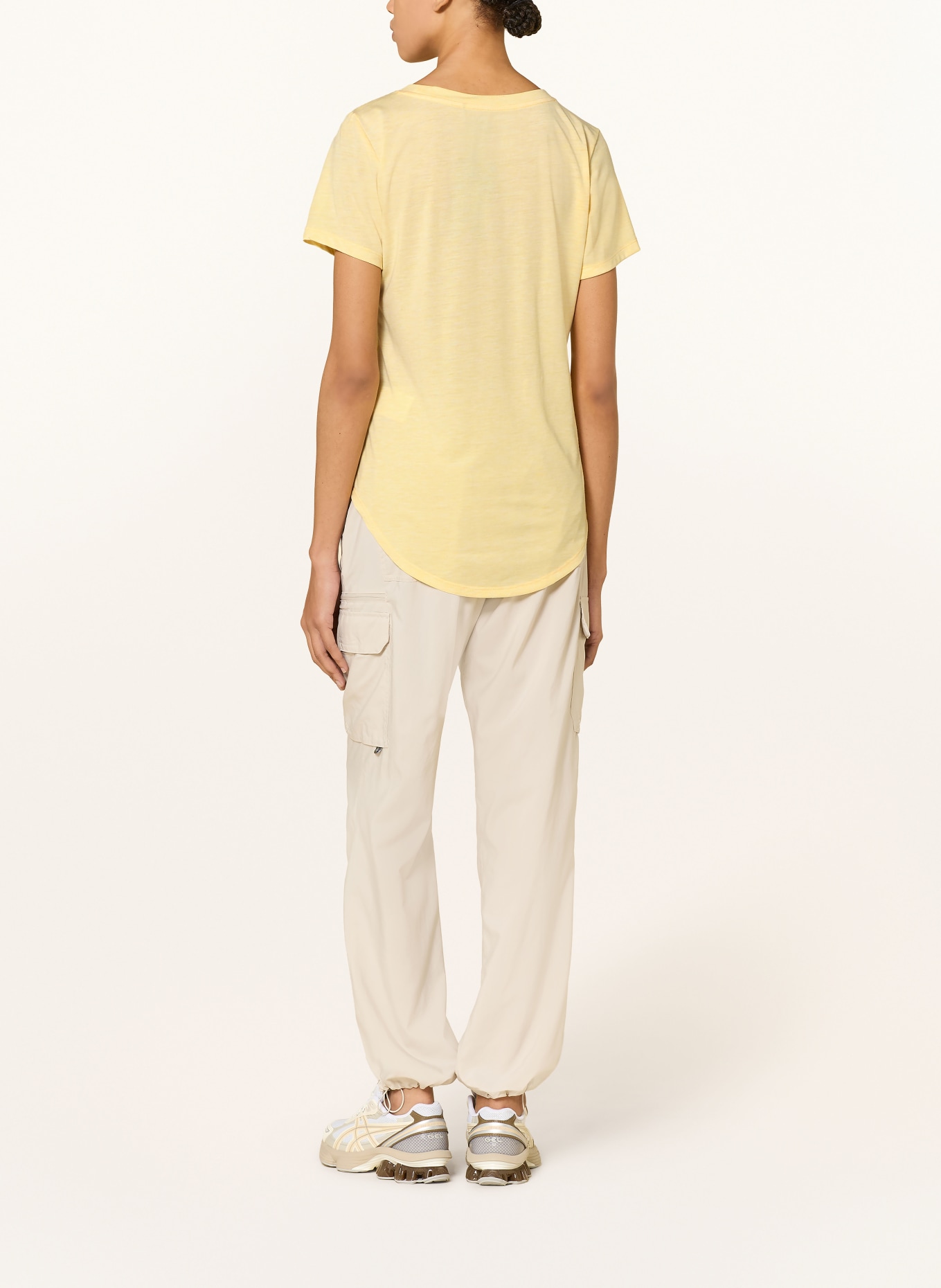 me°ru' T-shirt PORTOALEGRE: LICHTGEEL