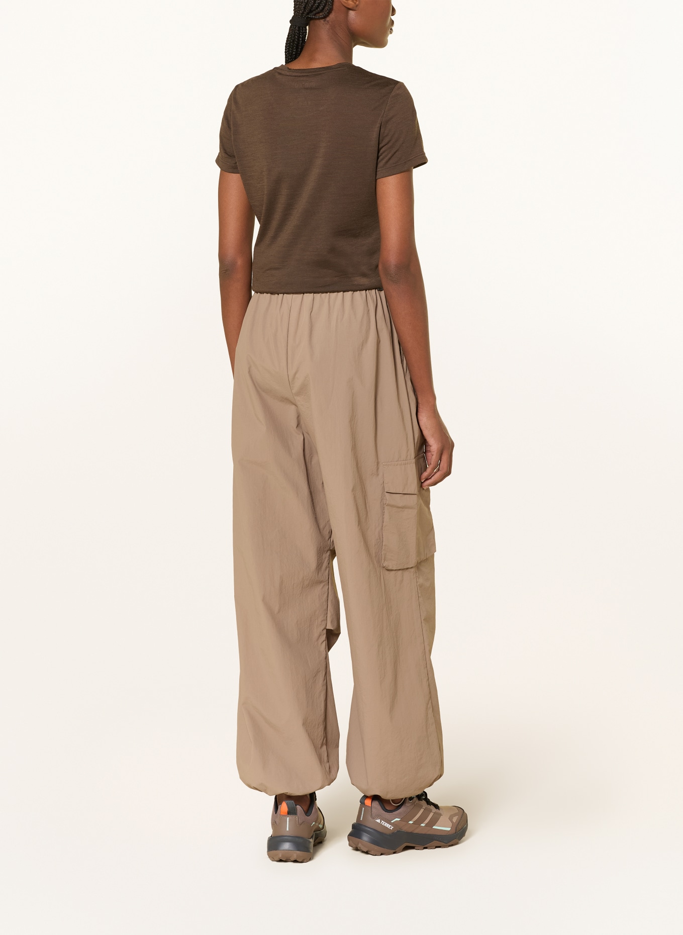 me°ru' T-shirt NELAS: MARRON FONCÉ