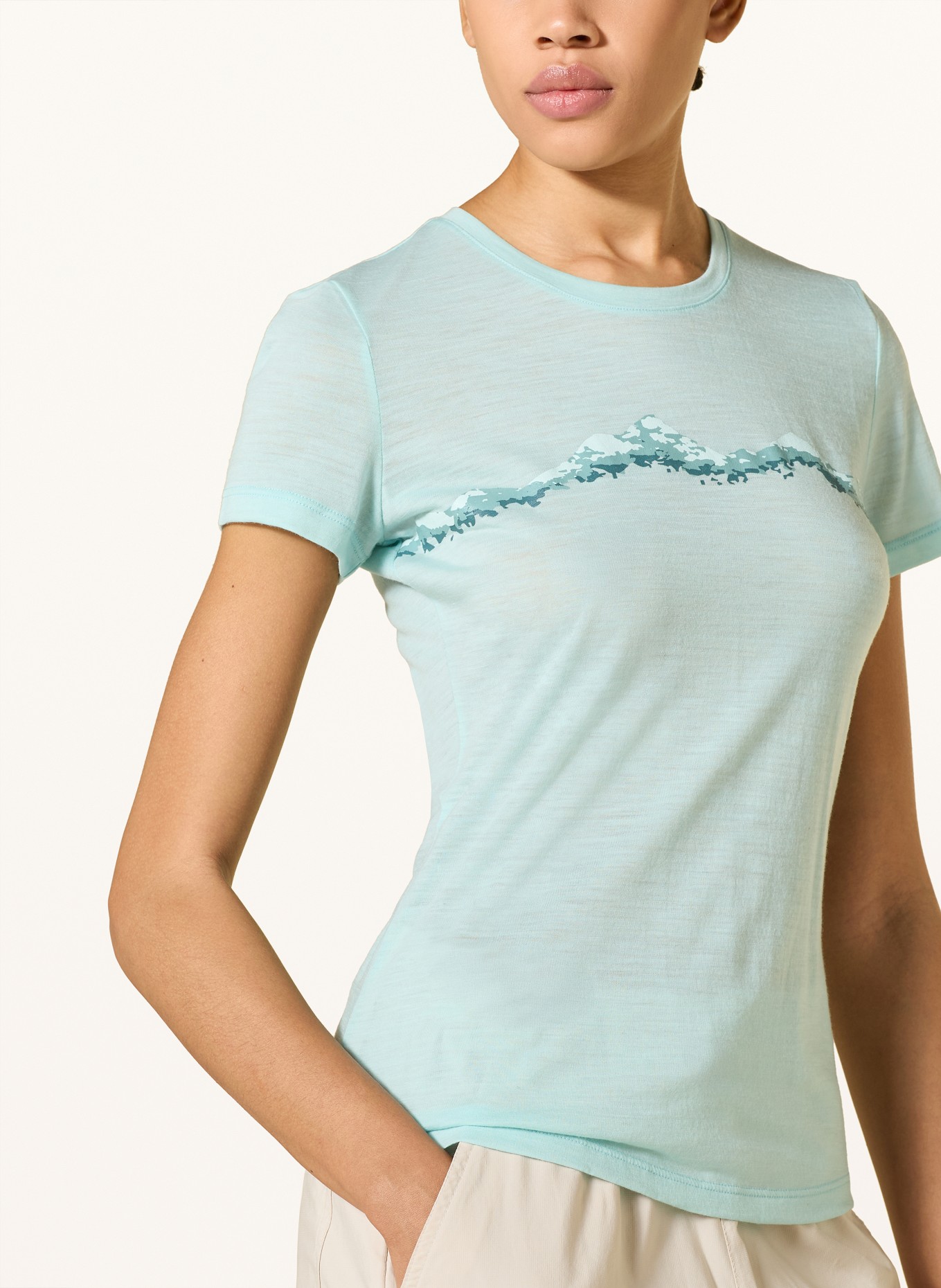 me°ru' T-shirt NELAS: TURQUOISE
