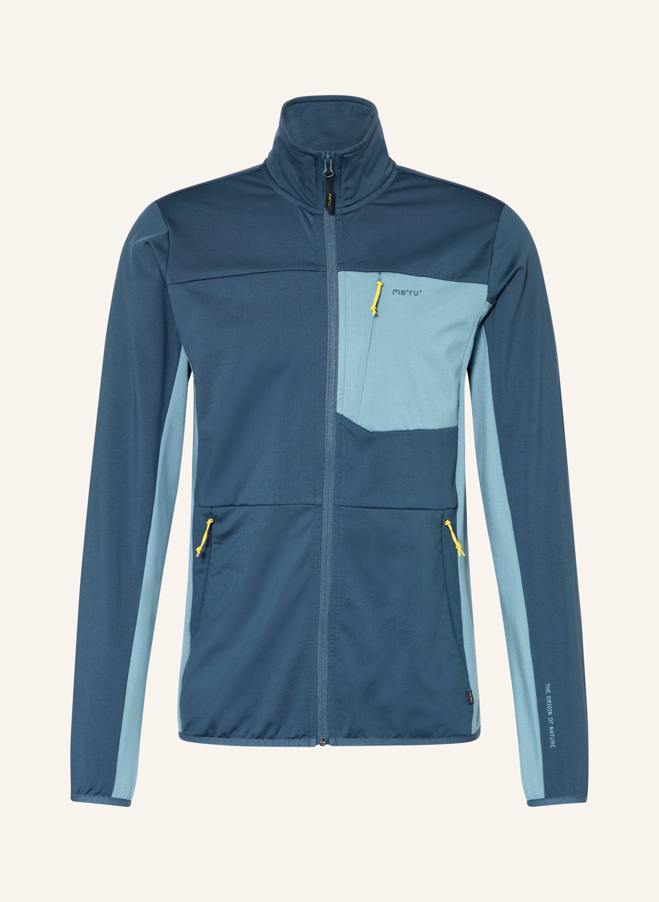 me°ru' Functioneel jack REBORDOSA: PETROL / LICHTBLAUW