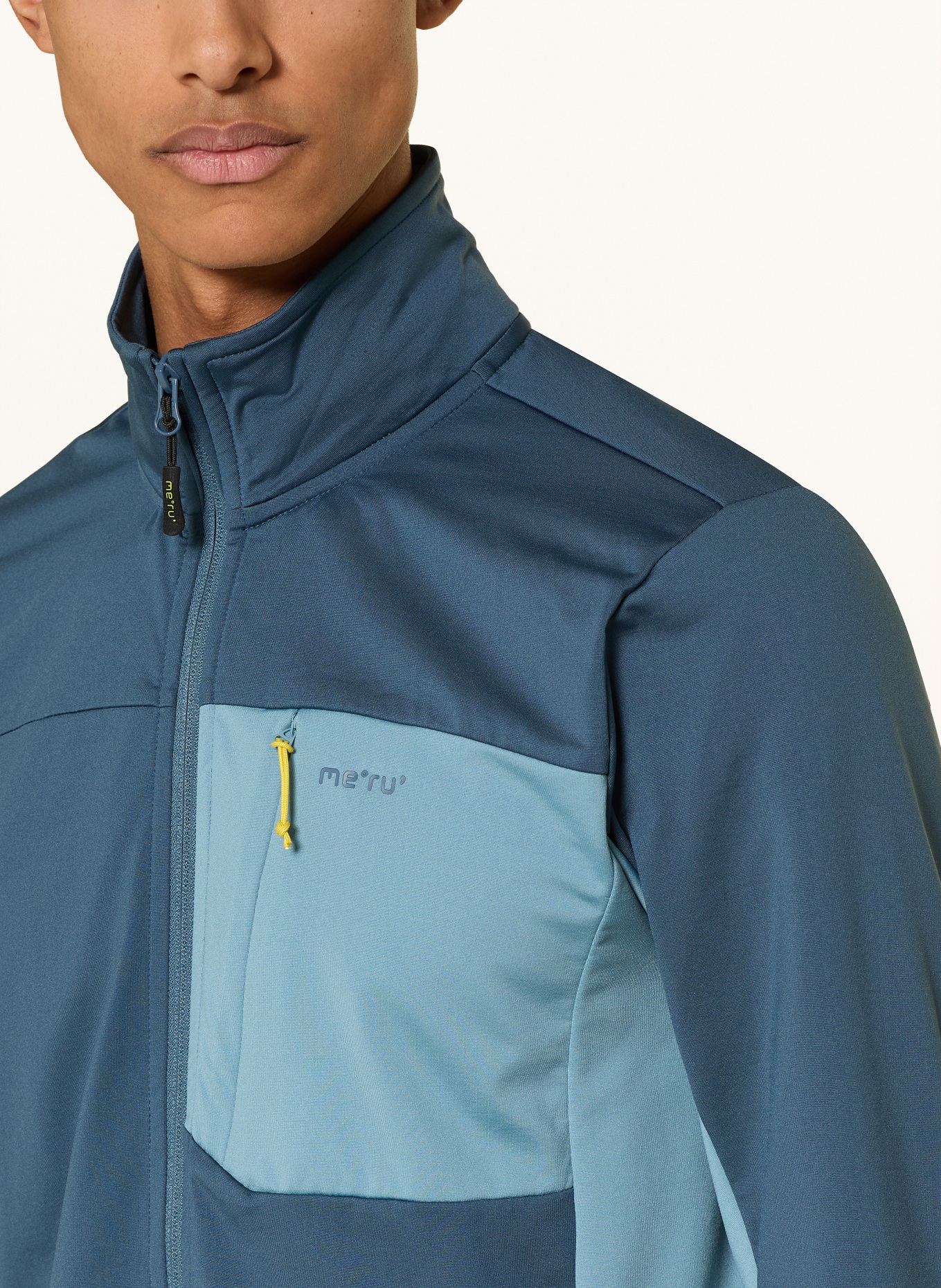 me°ru' Functioneel jack REBORDOSA: PETROL / LICHTBLAUW