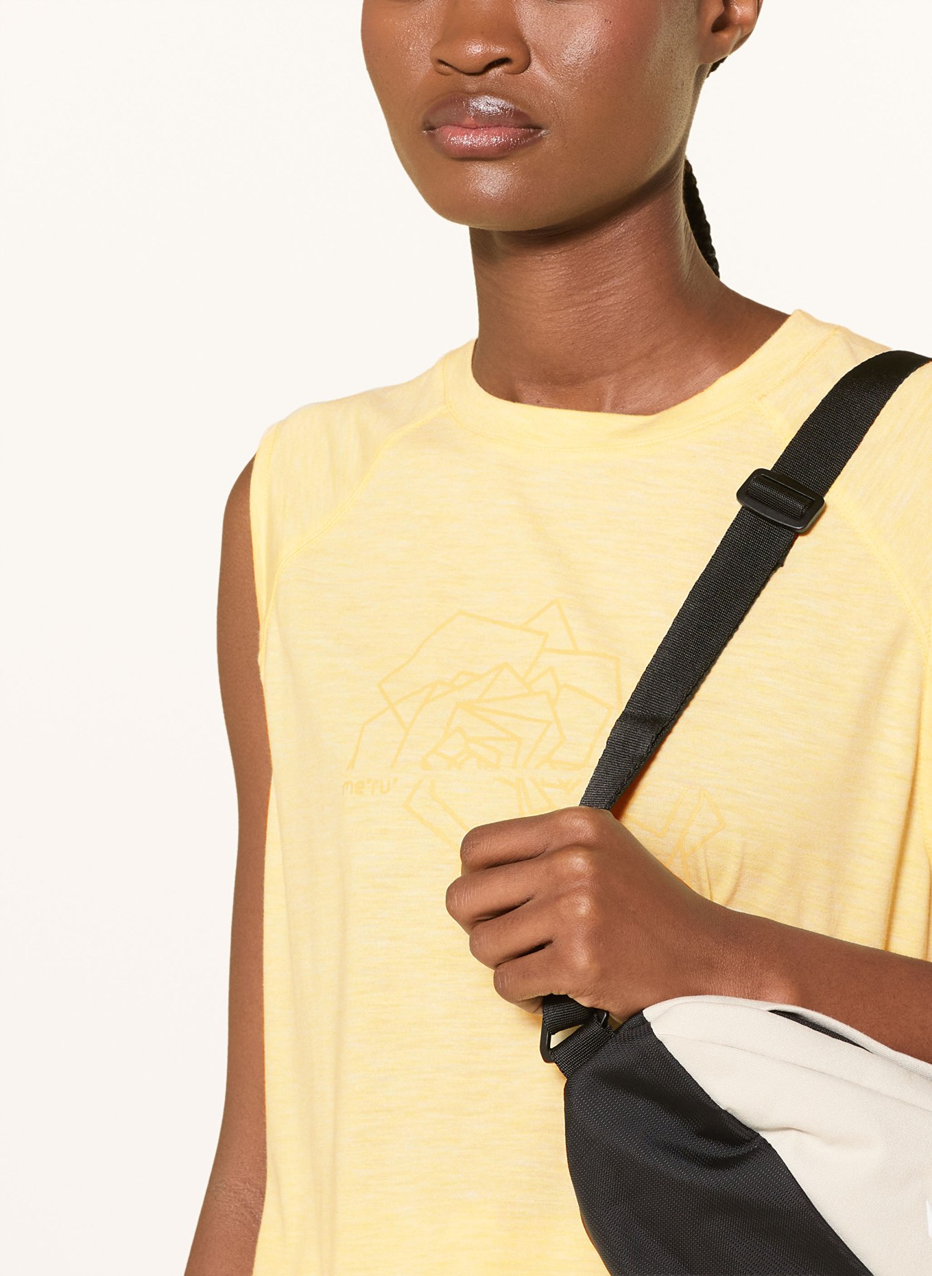 me°ru' Tanktop CAMACHA: HELLGELB