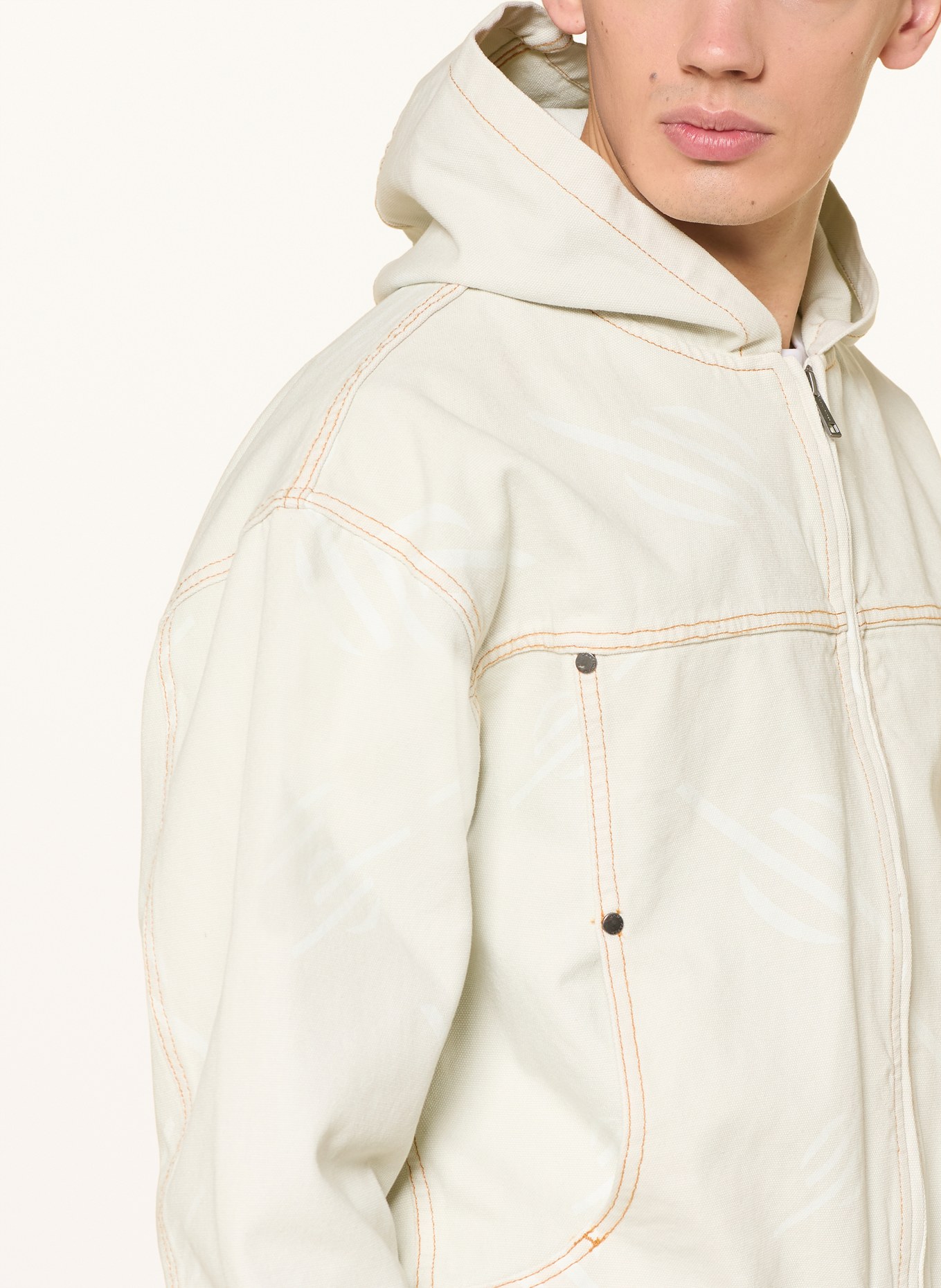 DAILY PAPER Jeansjacke: ECRU