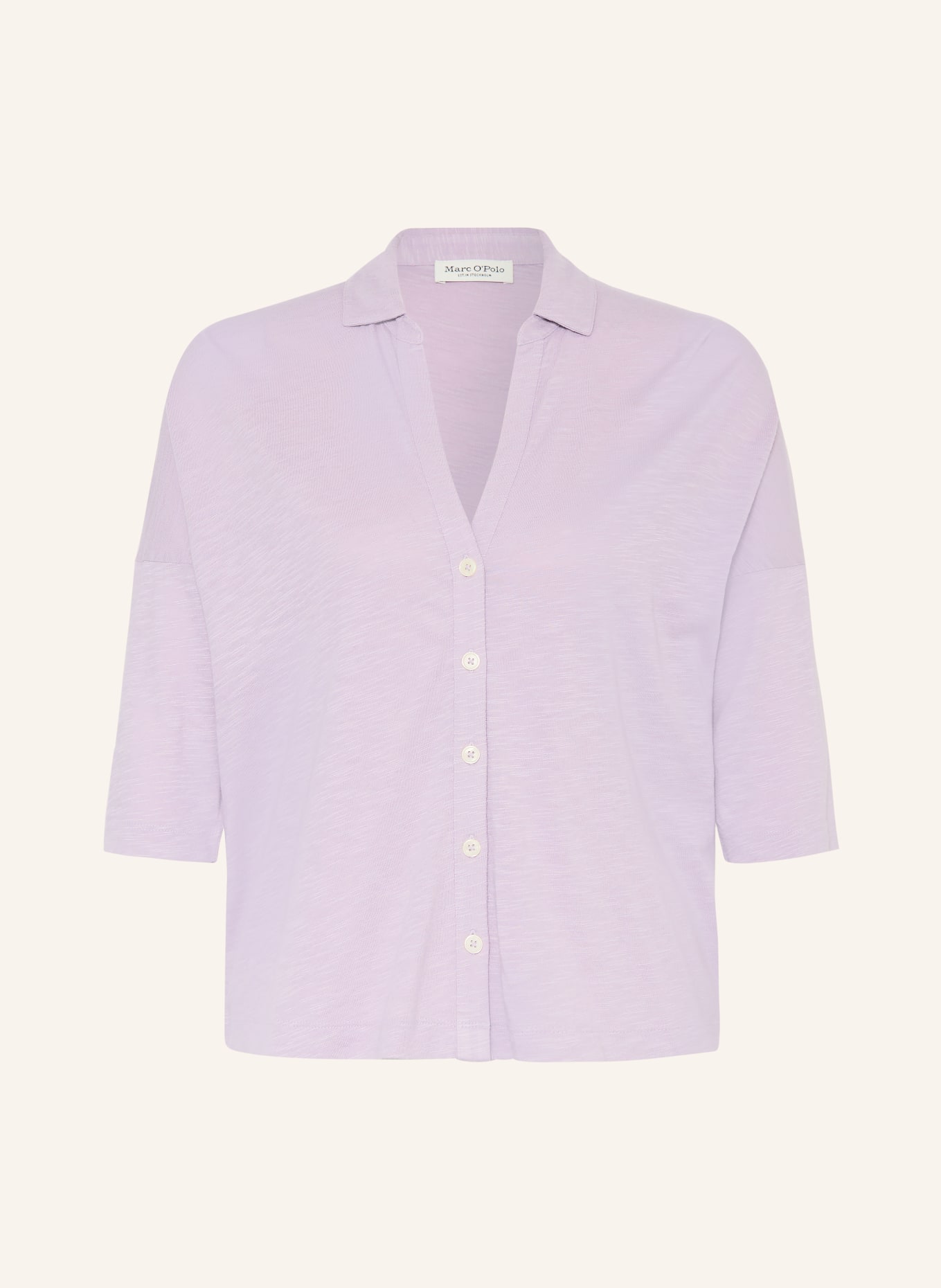 Marc O'Polo Jerseybluse mit 3/4-Arm: ROSÉ