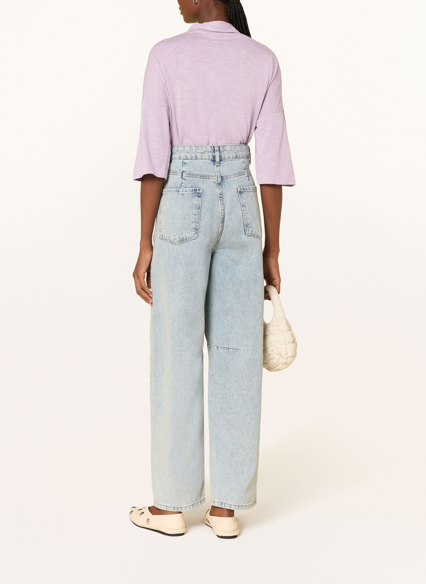 Marc O'Polo Jerseybluse mit 3/4-Arm: ROSÉ