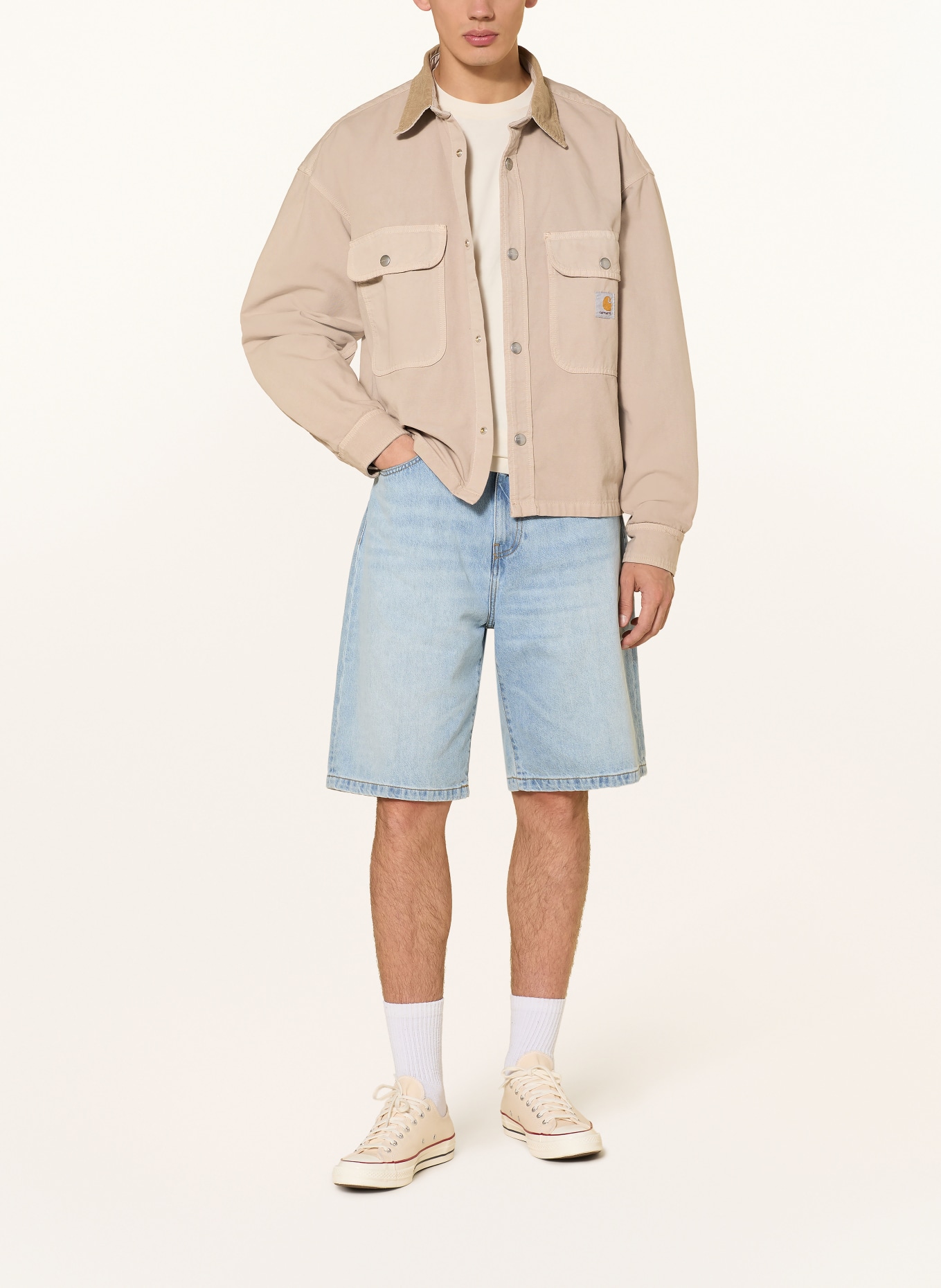 carhartt WIP Overjacket PRESCOTT: BEIGE