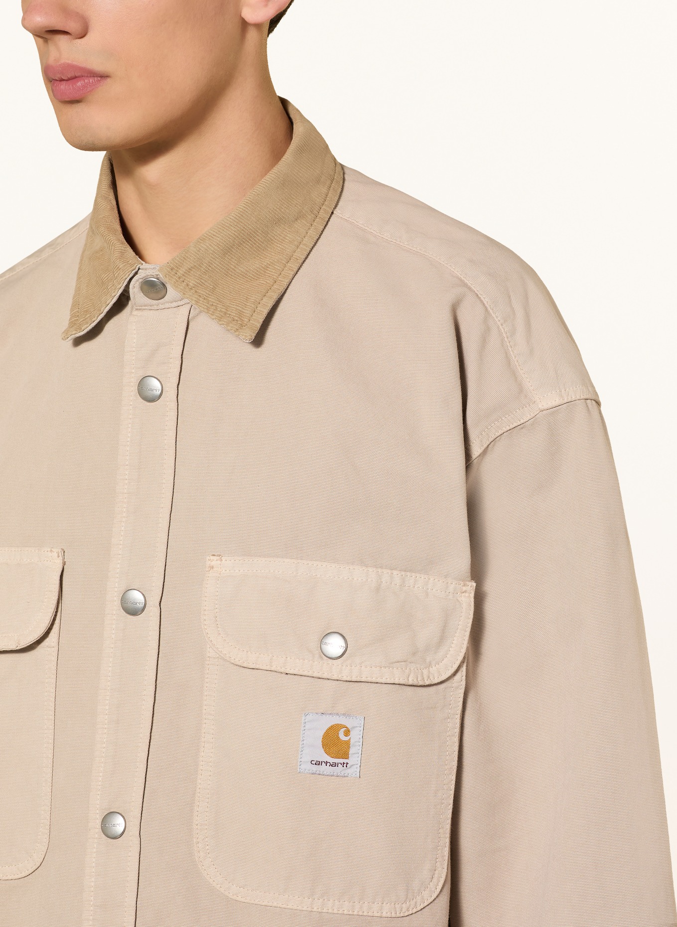 carhartt WIP Overjacket PRESCOTT: BEIGE