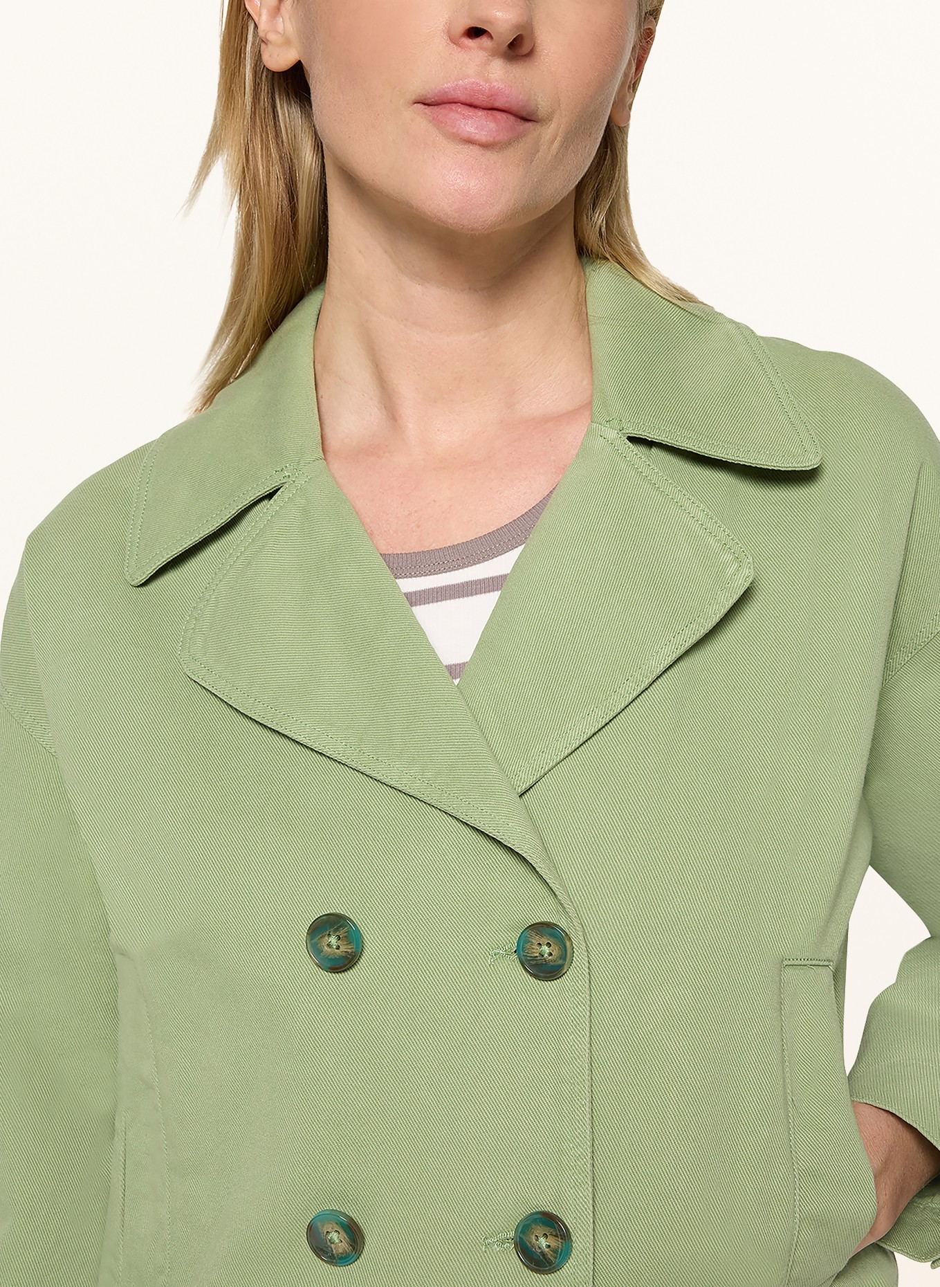 CARTOON Jacket: LIGHT GREEN