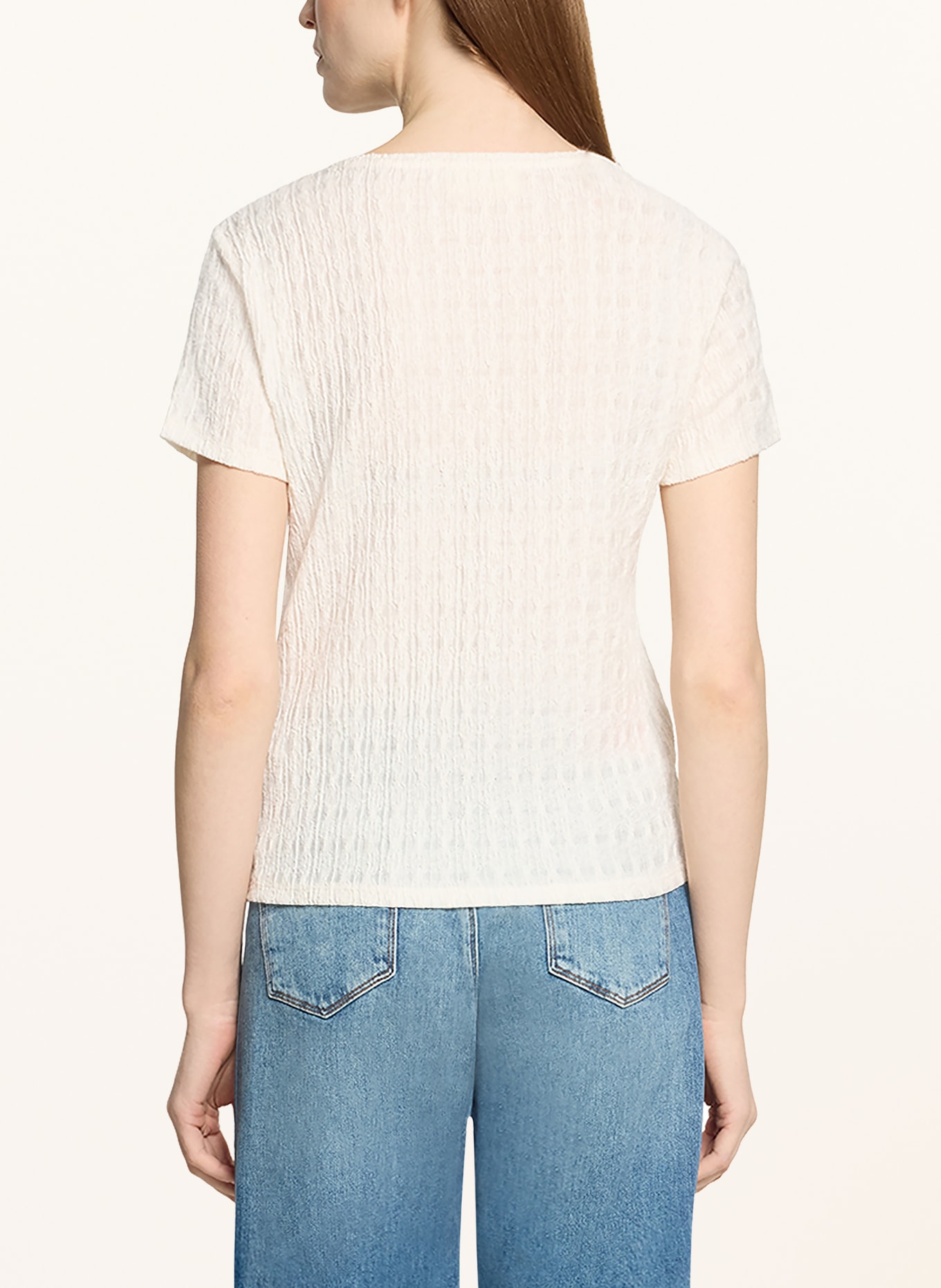 CARTOON T-shirt: ECRU