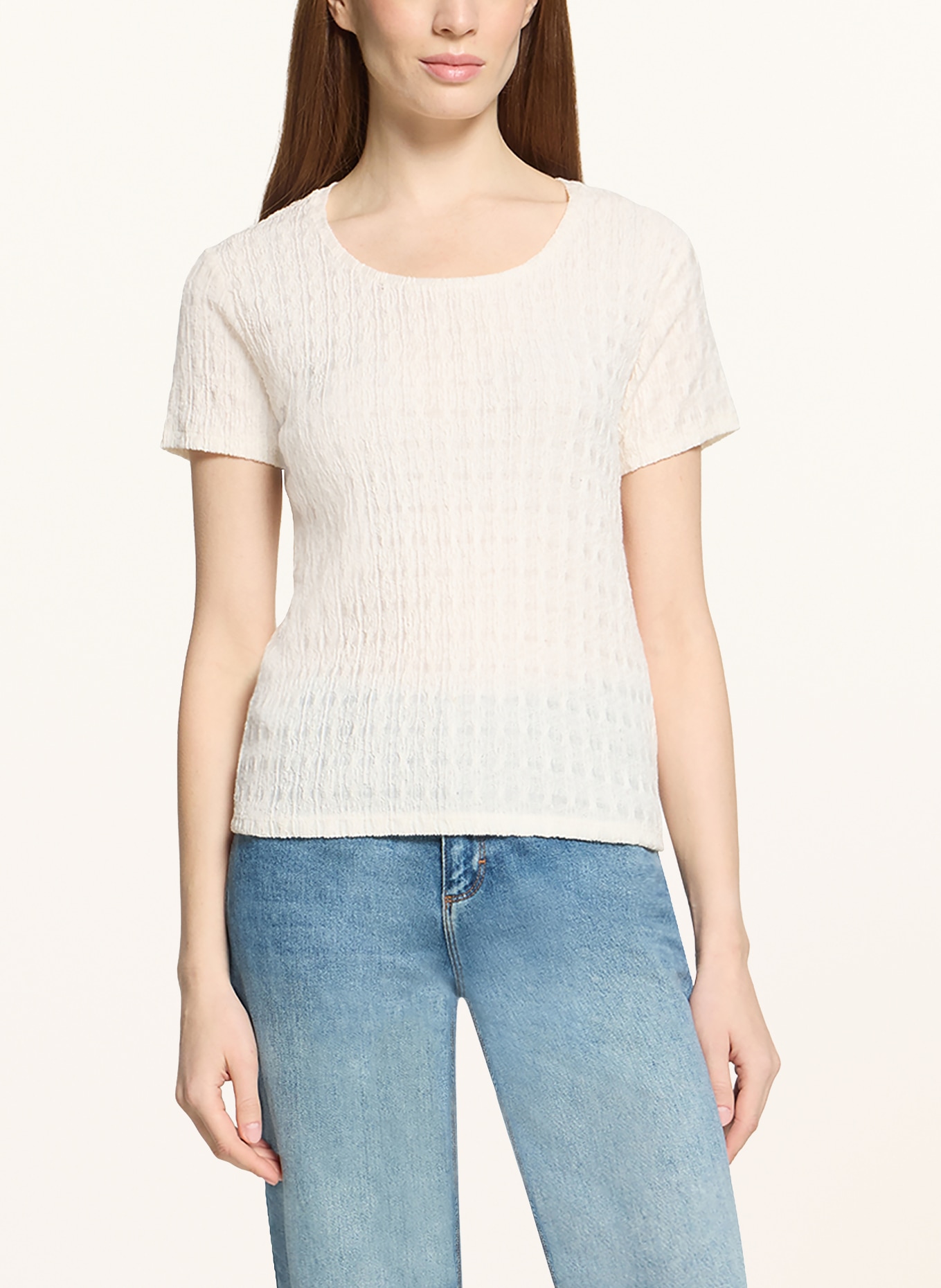 CARTOON T-shirt: ECRU