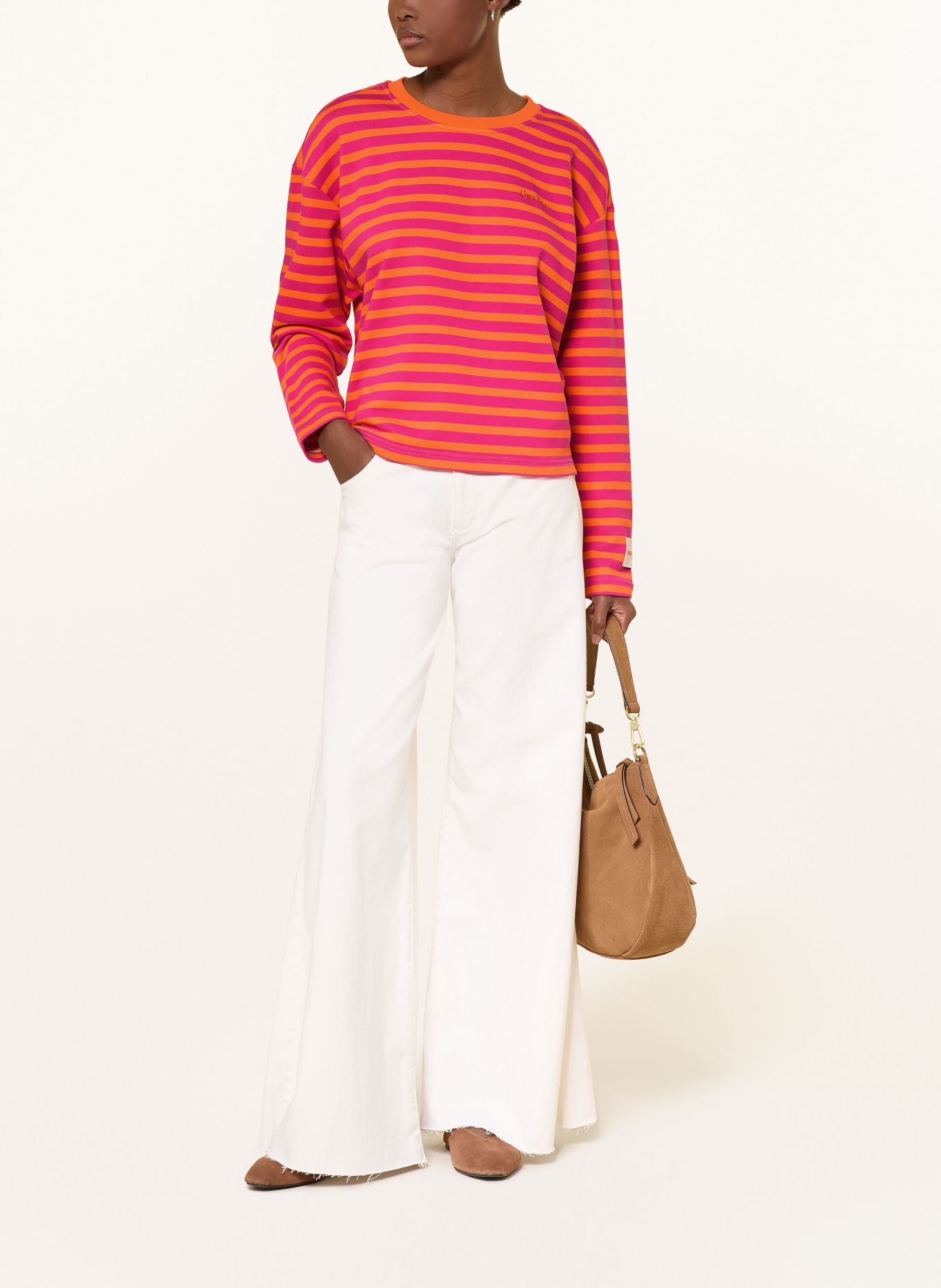 Smith & Soul sweatshirt: ORANGE / PINK