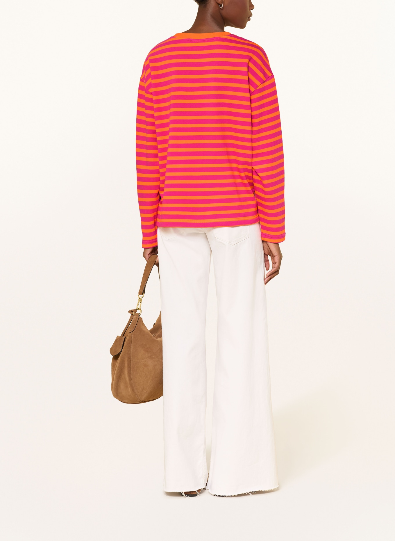 Smith & Soul sweatshirt: ORANGE / PINK