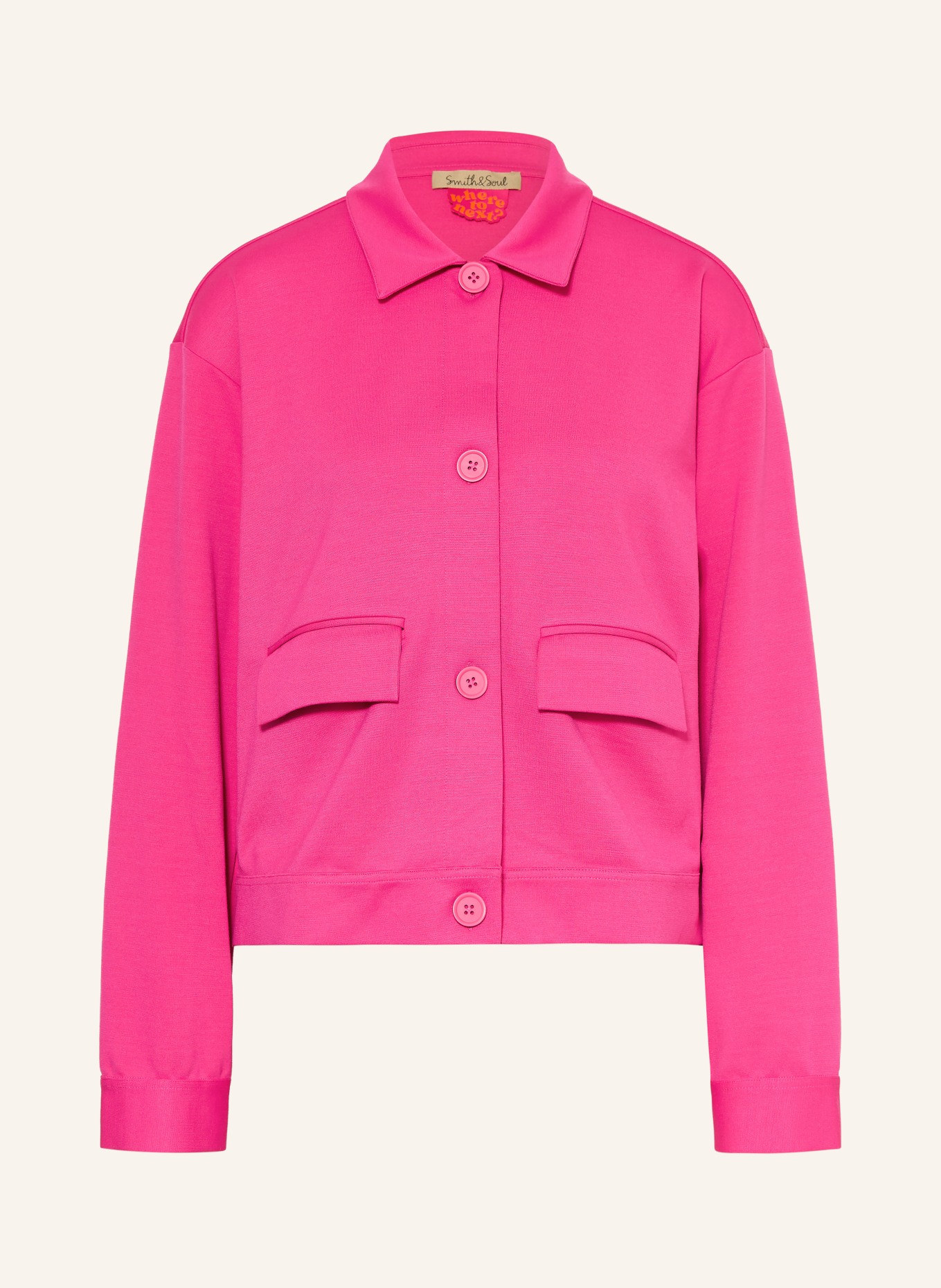 Smith & Soul Sweatjacke: PINK