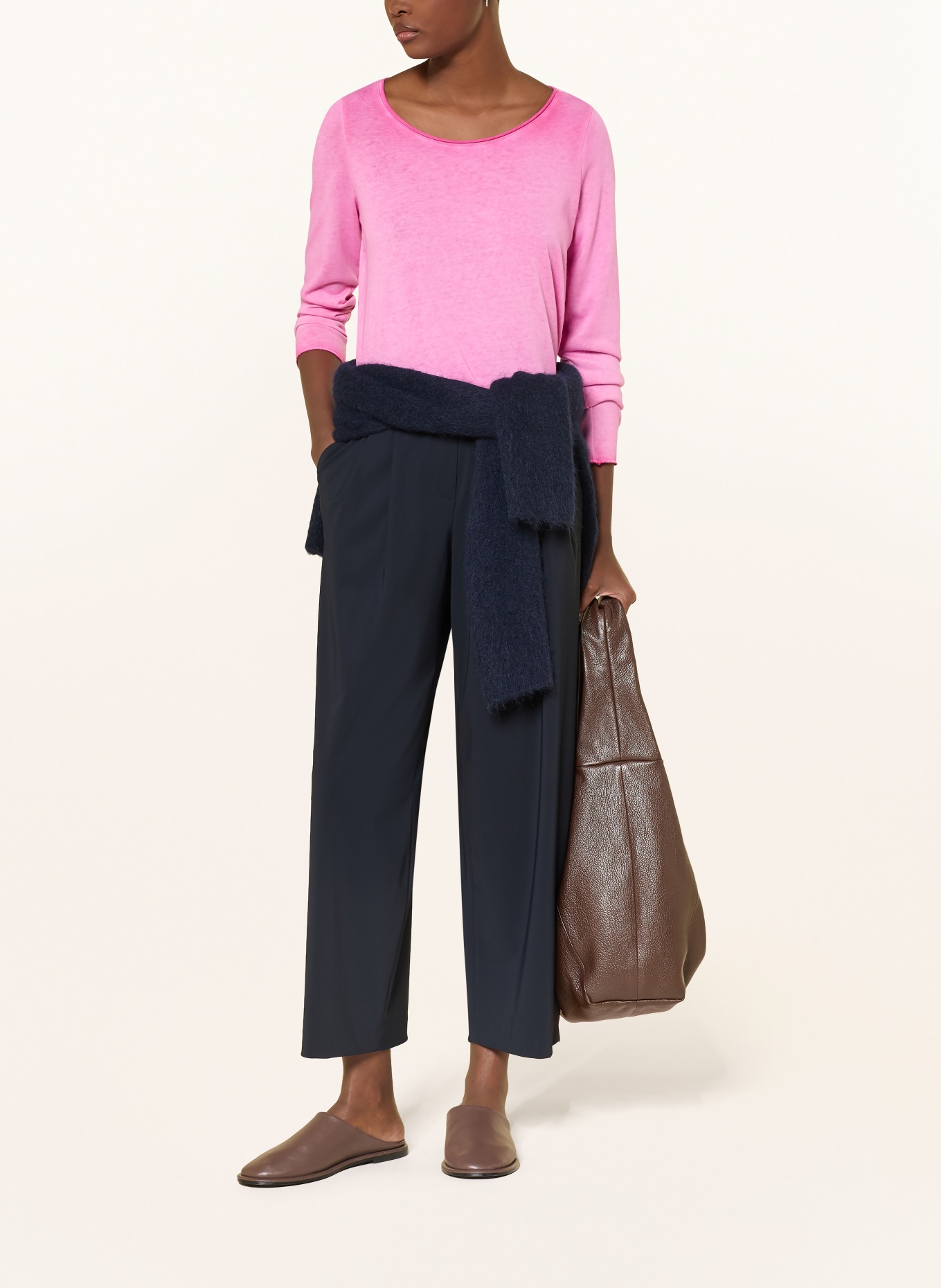 Smith & Soul long-sleeved shirt: FUCHSIA / PINK