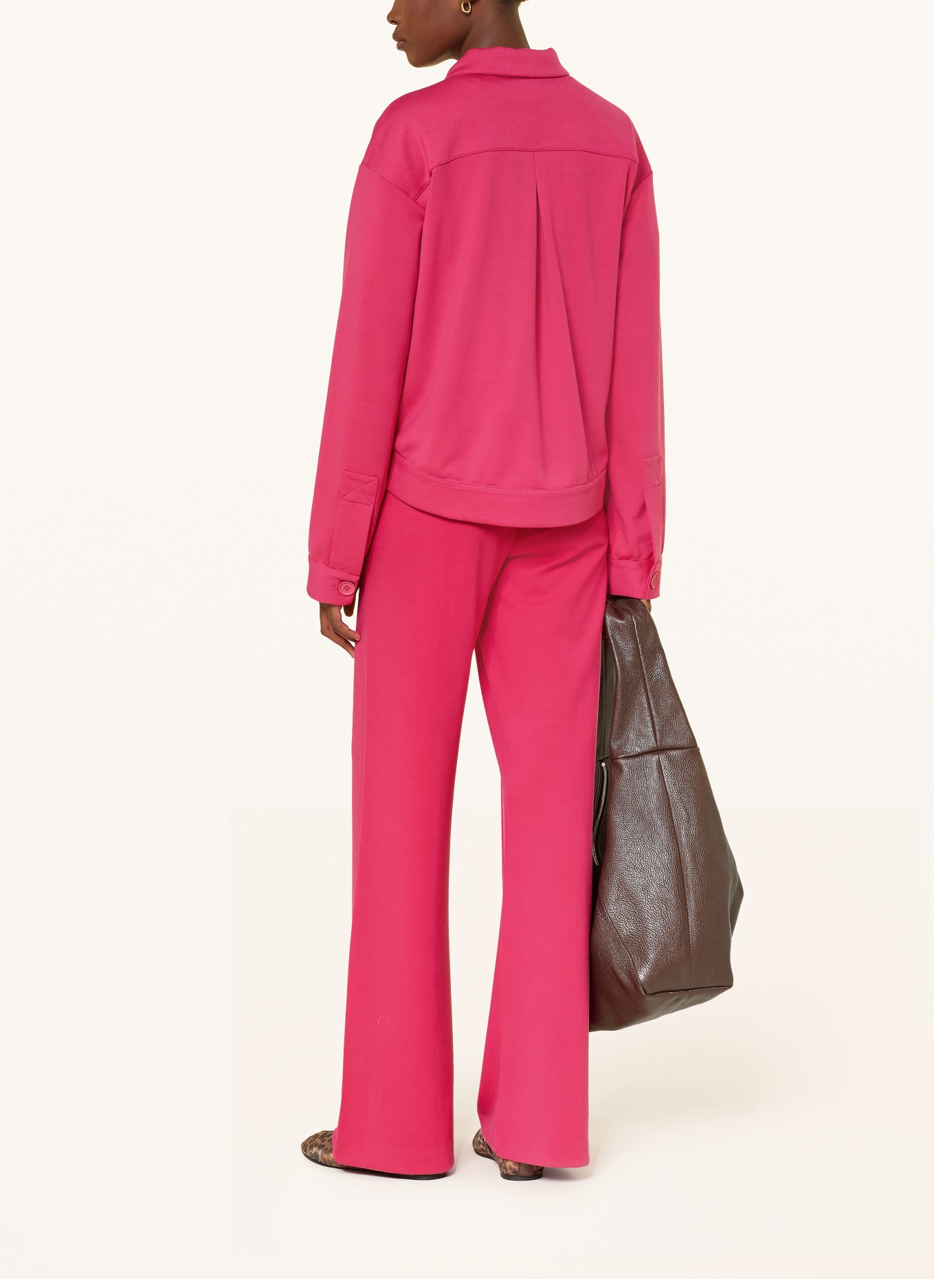 Smith & Soul Marlenehose: FUCHSIA