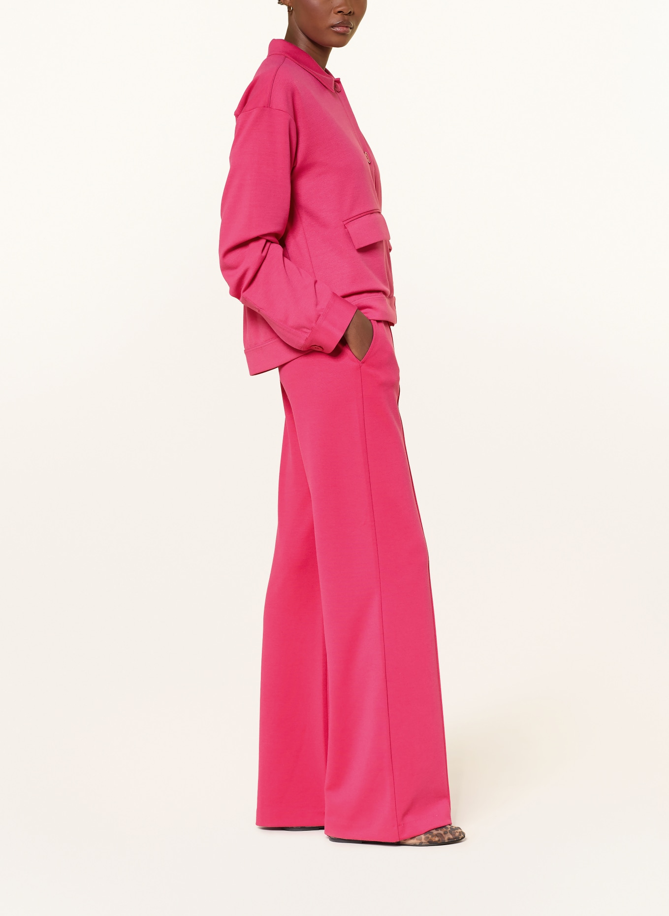 Smith & Soul Marlenehose: FUCHSIA