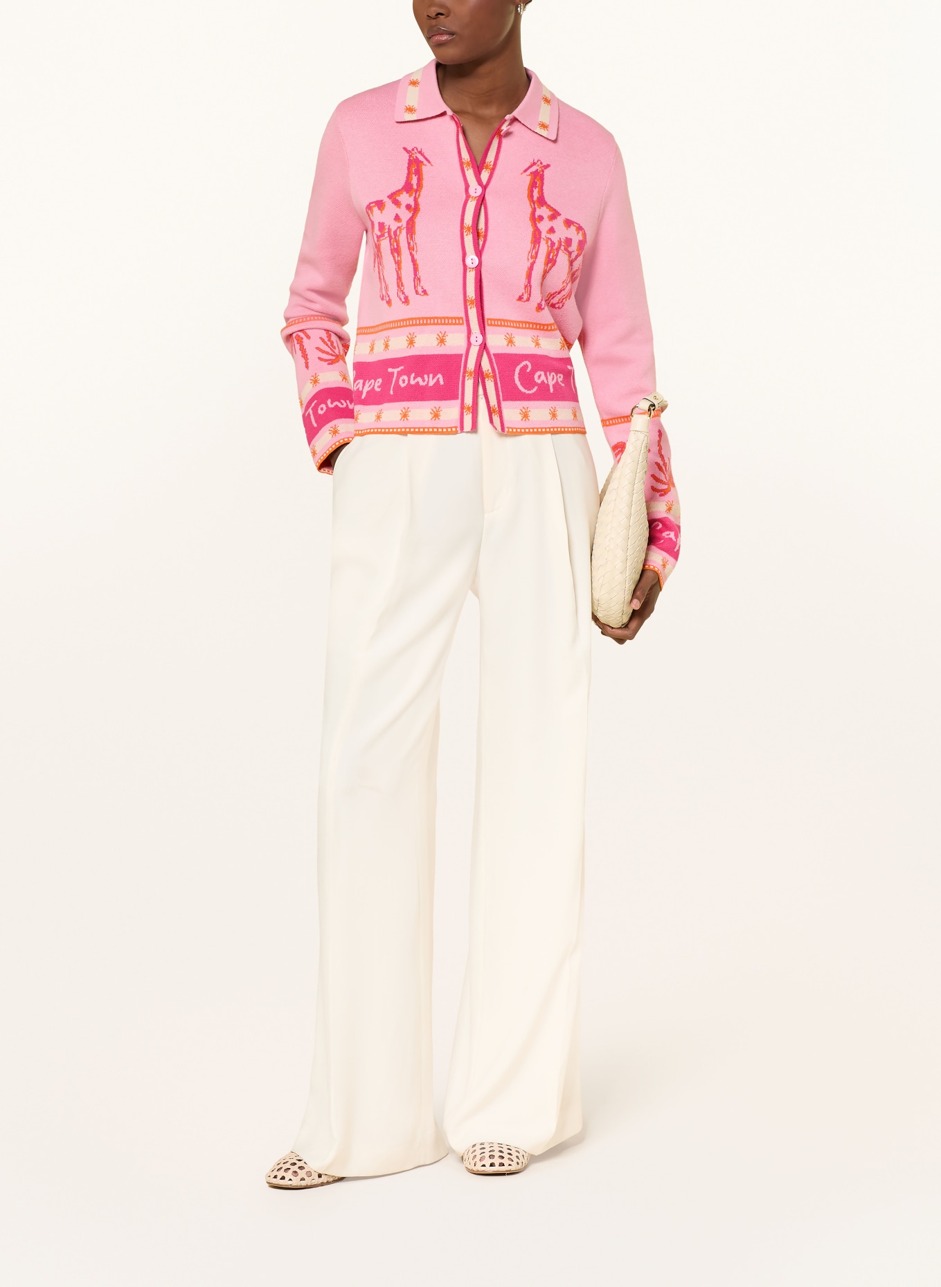 Smith & Soul Strickjacke: ROSA / PINK / ORANGE