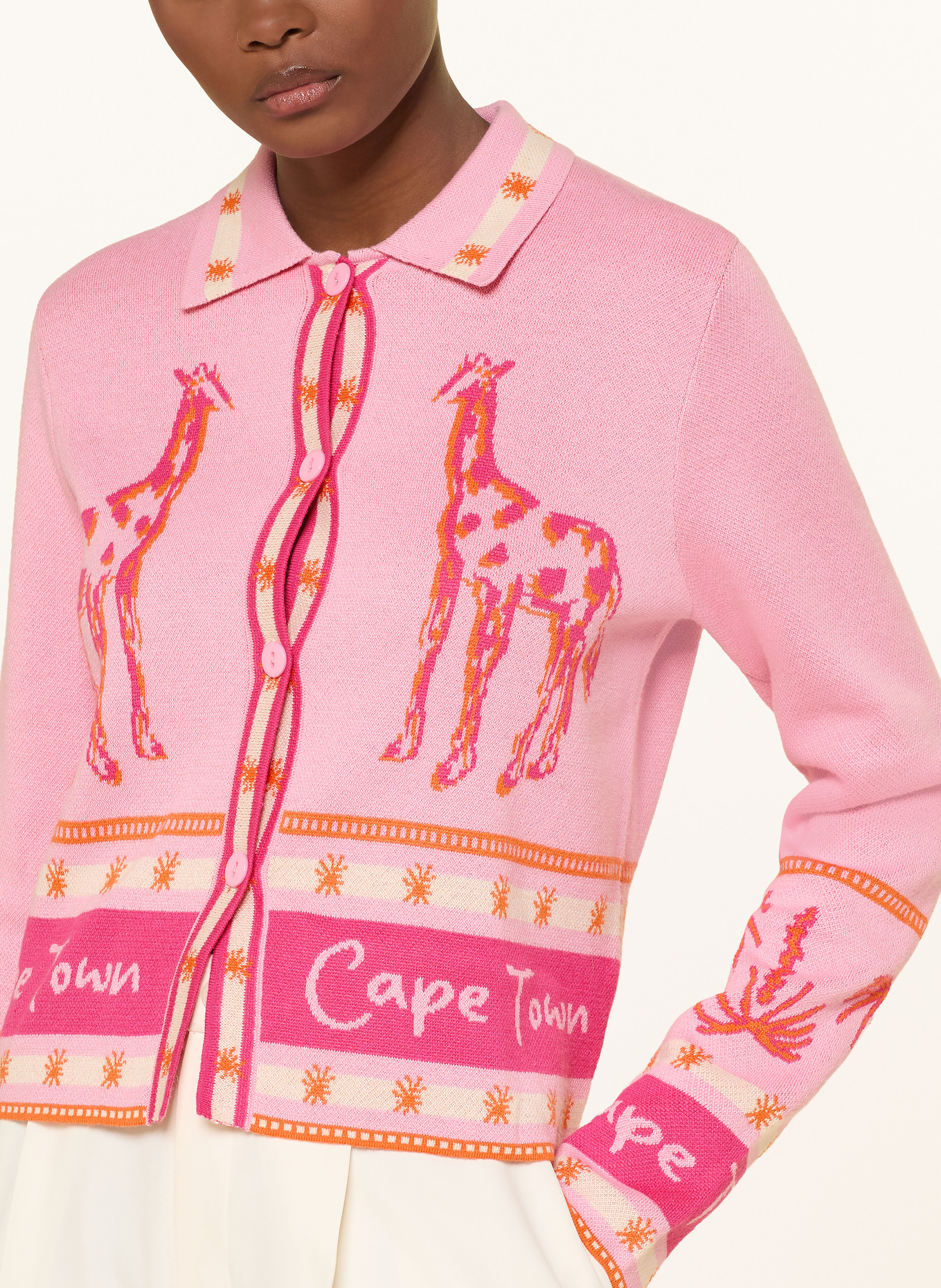 Smith & Soul Strickjacke: ROSA / PINK / ORANGE