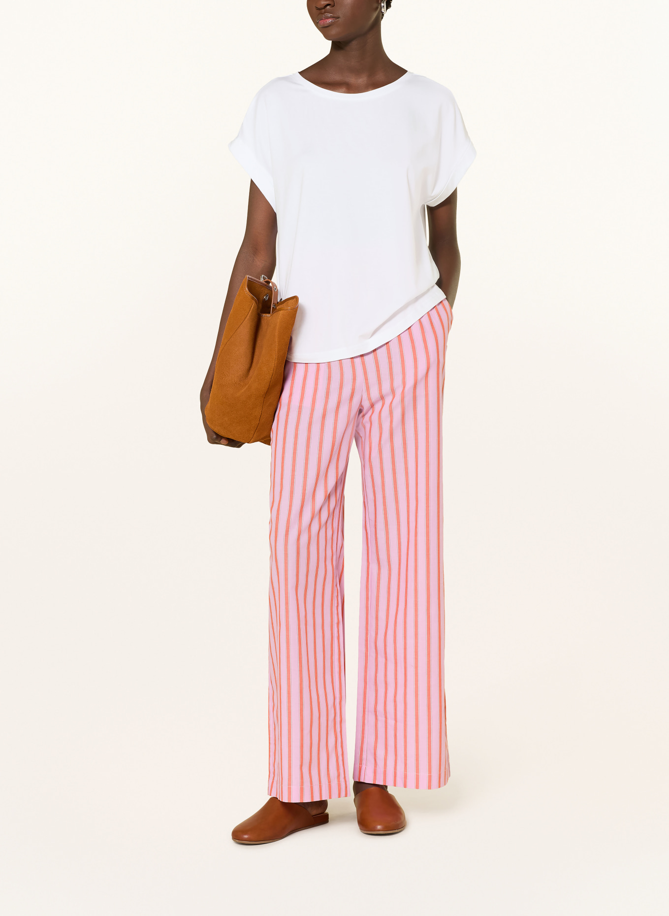 Smith & Soul Oversized-Shirt: WEISS