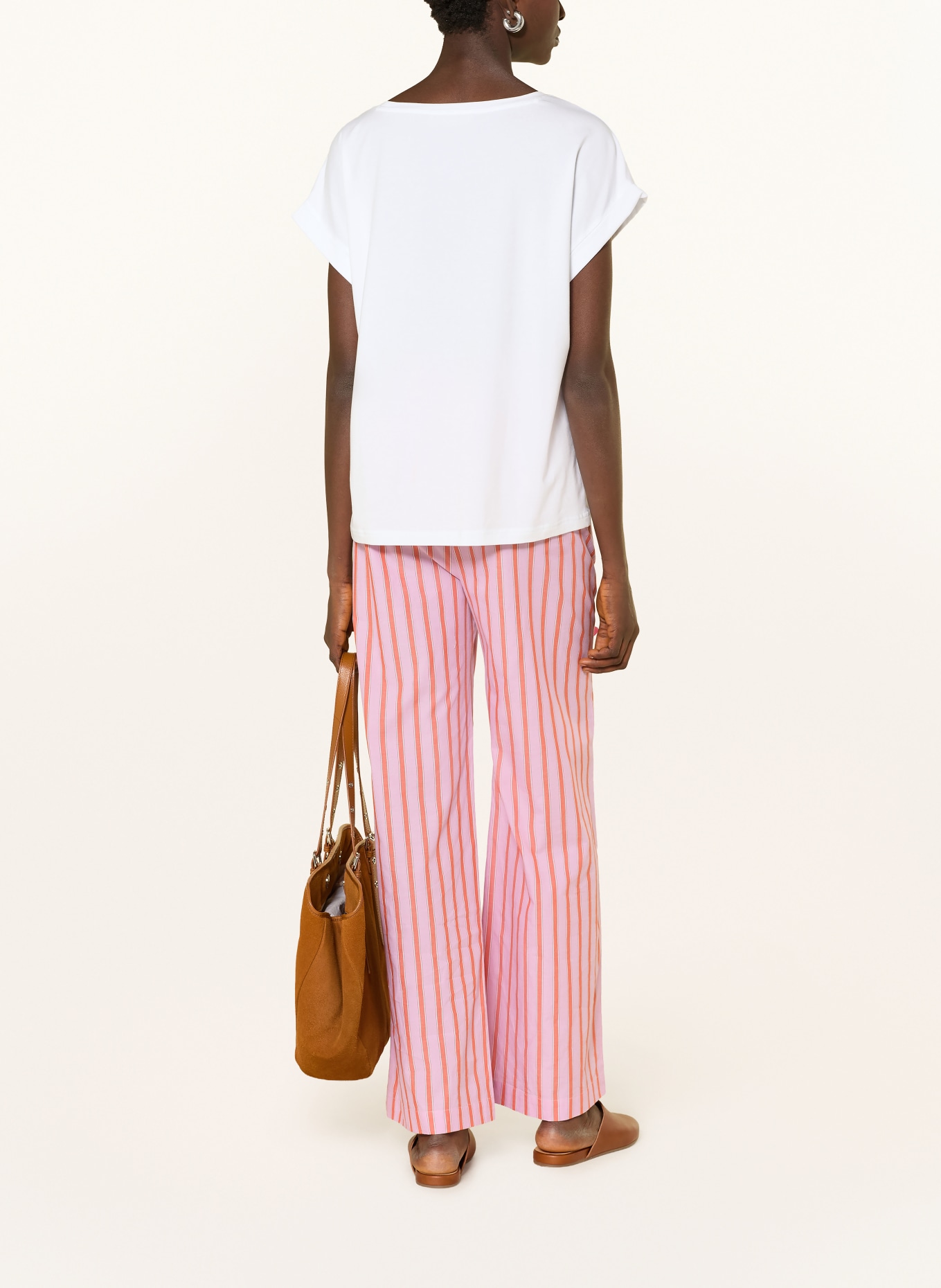 Smith & Soul Oversized-Shirt: WEISS