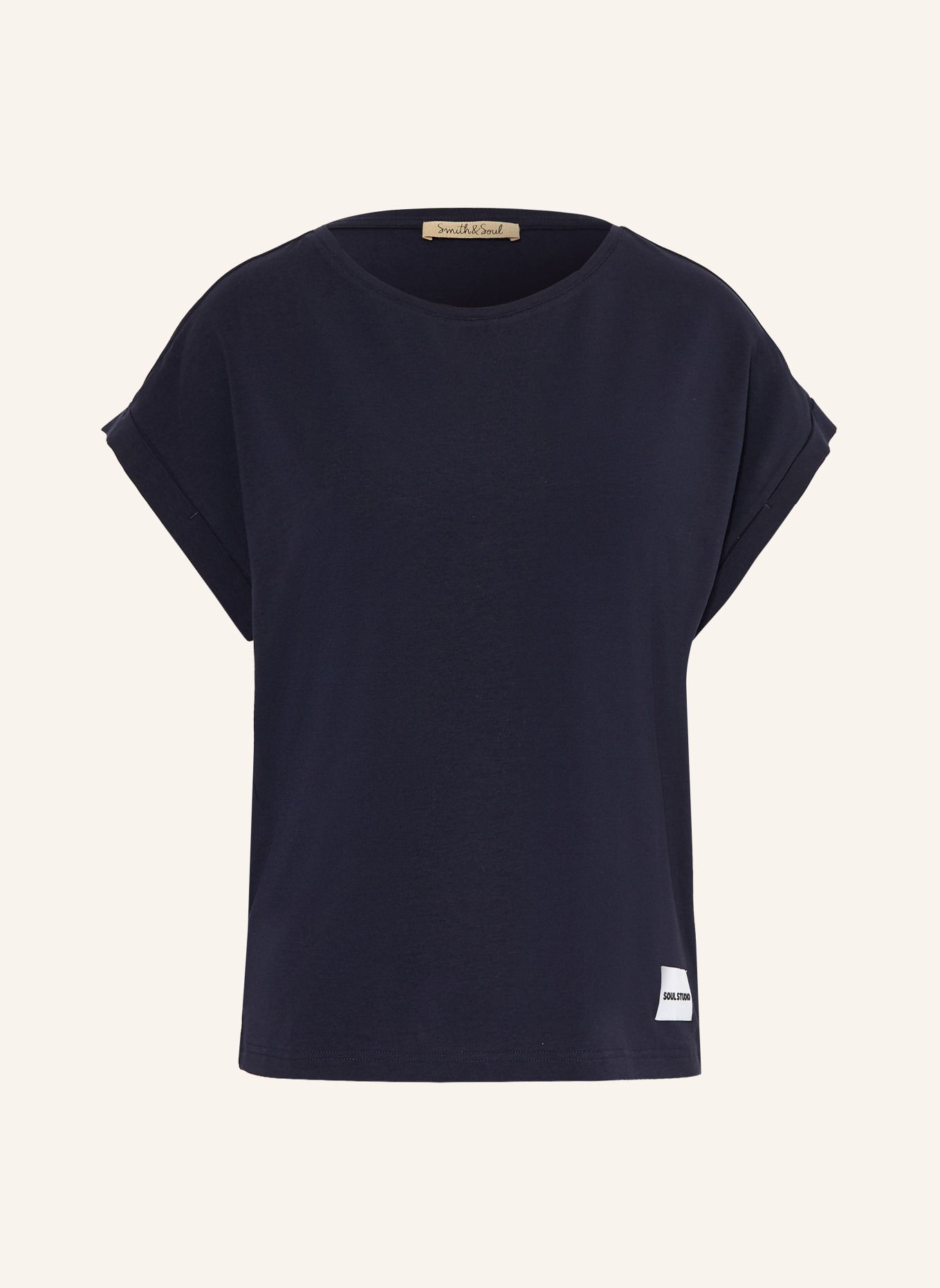 Smith & Soul Koszulka oversize: GRANATOWY