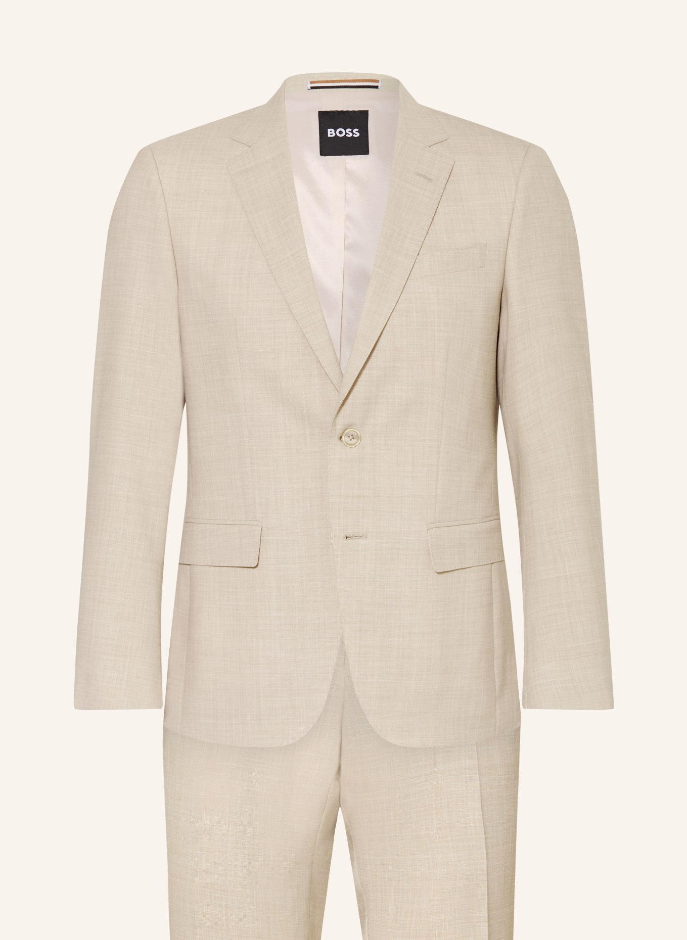 BOSS Costume HUGE Slim Fit: BEIGE