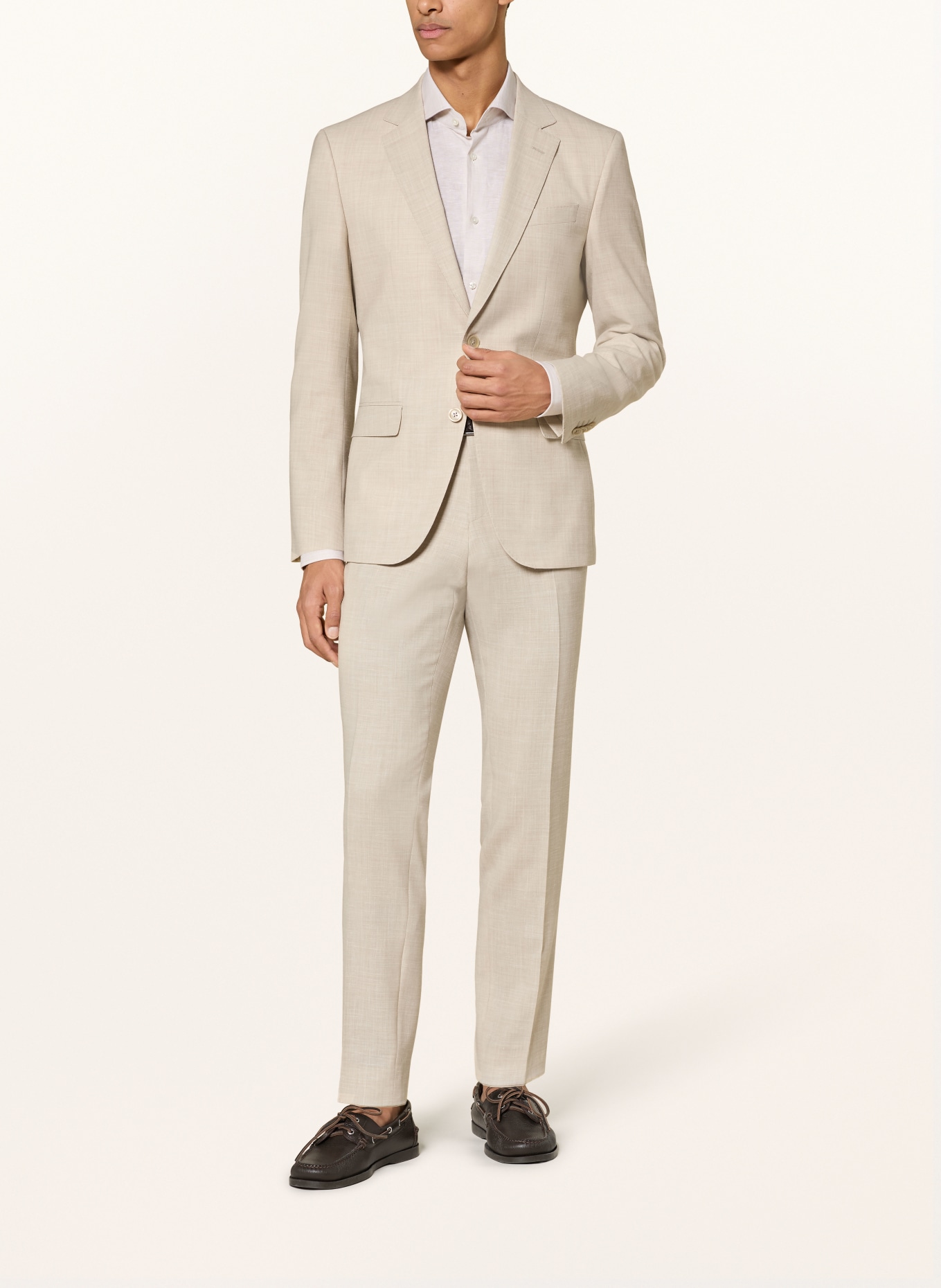 BOSS Costume HUGE Slim Fit: BEIGE
