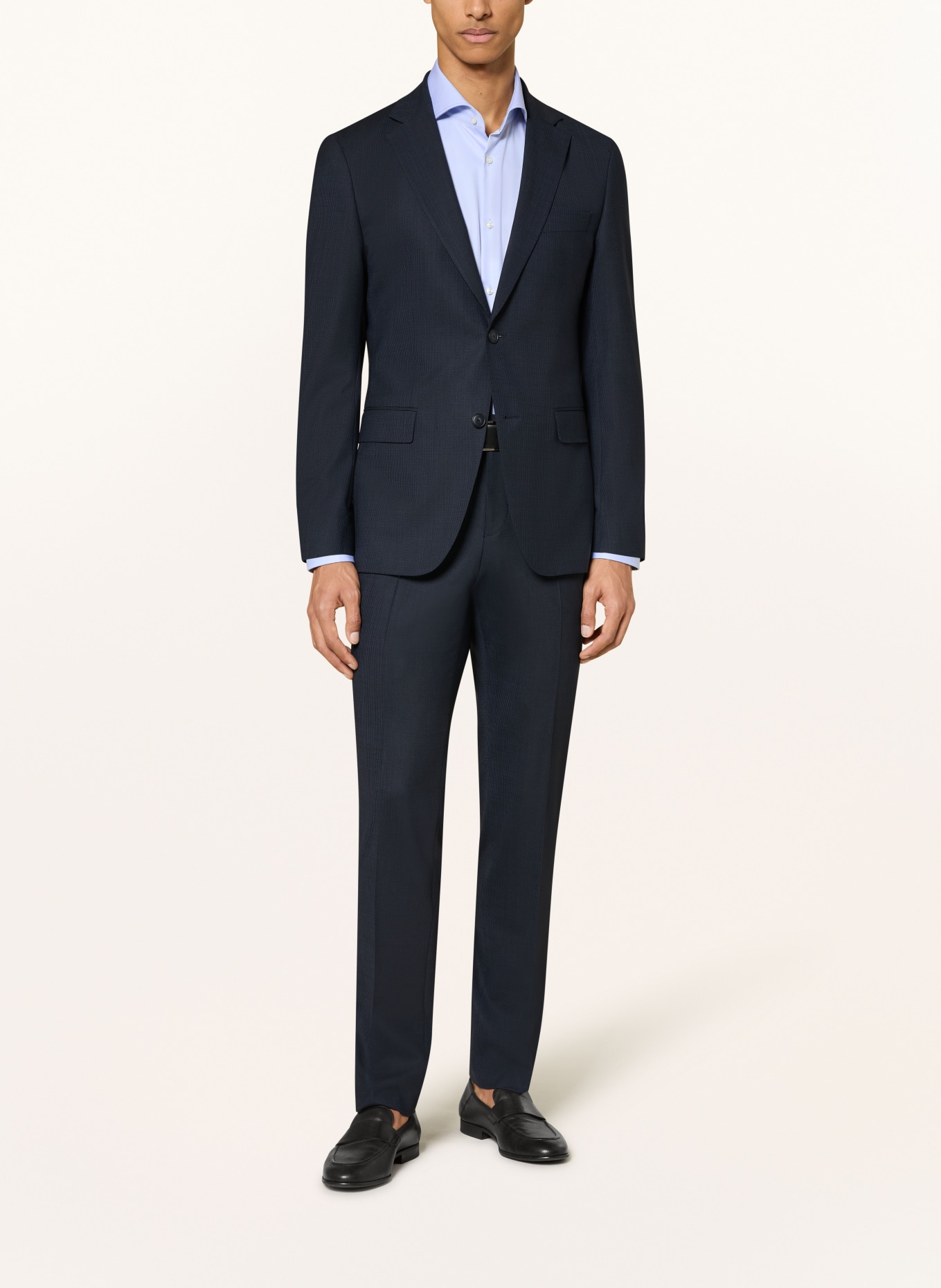 BOSS Anzug HUGE Slim Fit: DUNKELBLAU