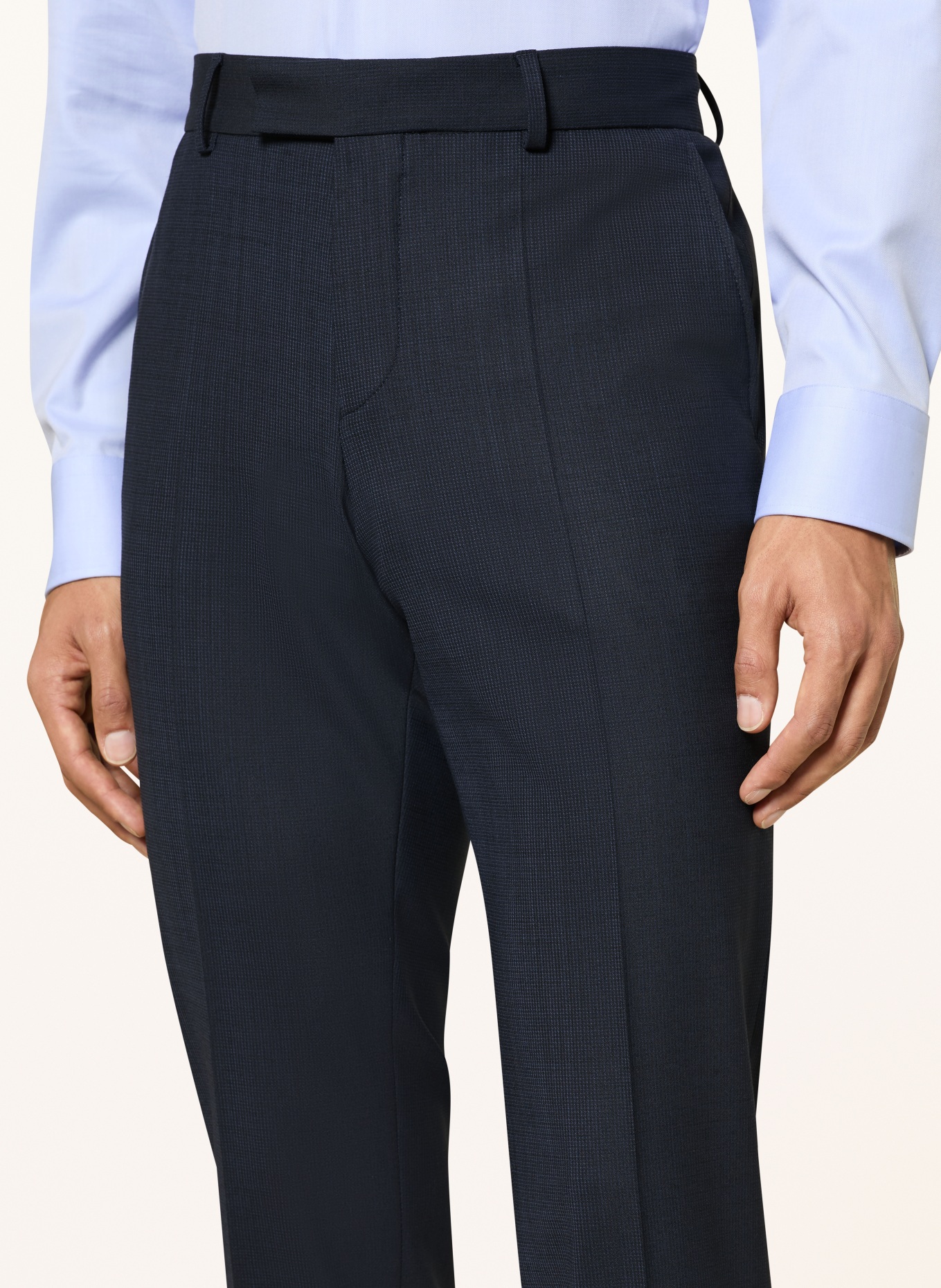 BOSS Anzug HUGE Slim Fit: DUNKELBLAU