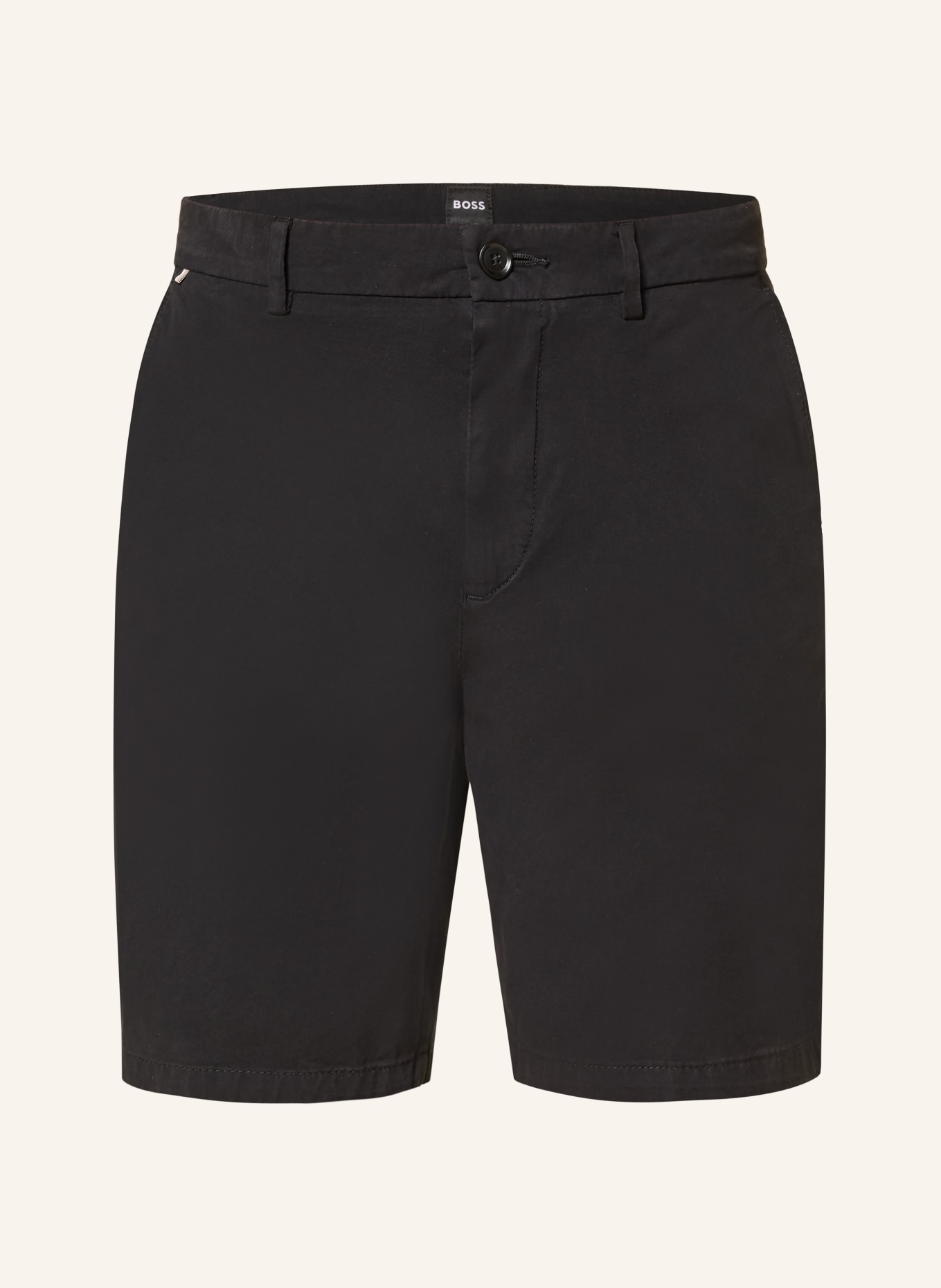 BOSS Short chino KANE Coupe moderne régulière: NOIR