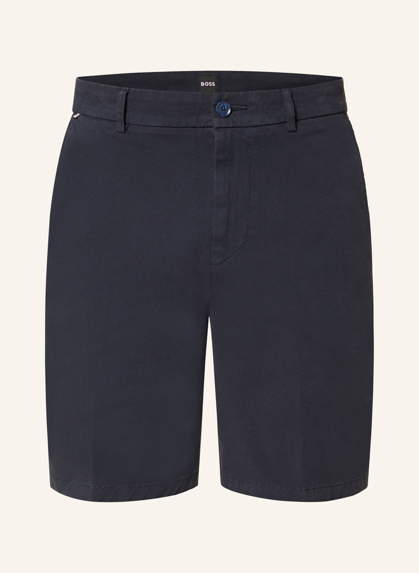 BOSS Short chino KANE Coupe moderne régulière: BLEU FONCÉ