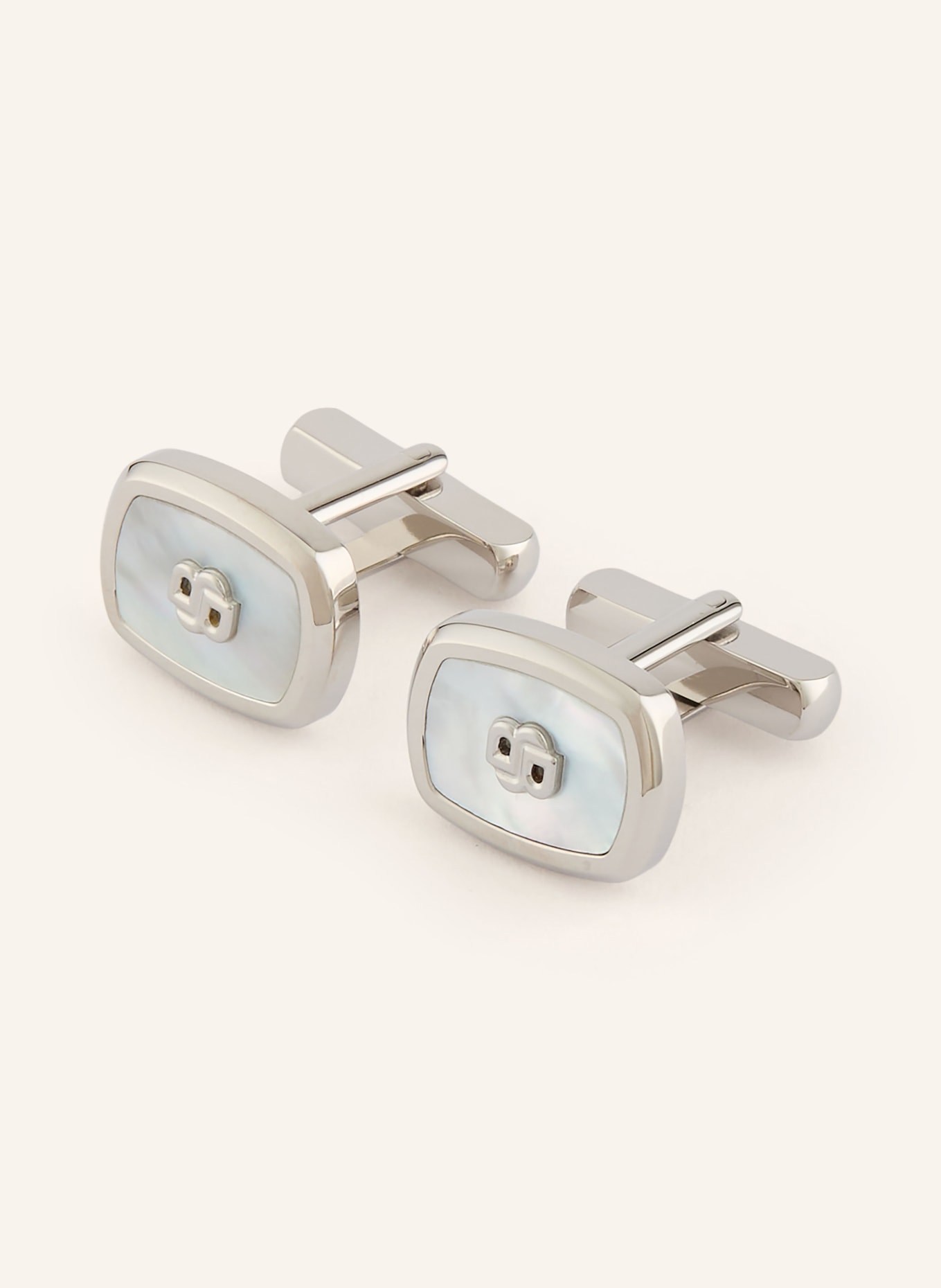 BOSS Manschettenknöpfe CASINGINSERTBBMOP: SILBER