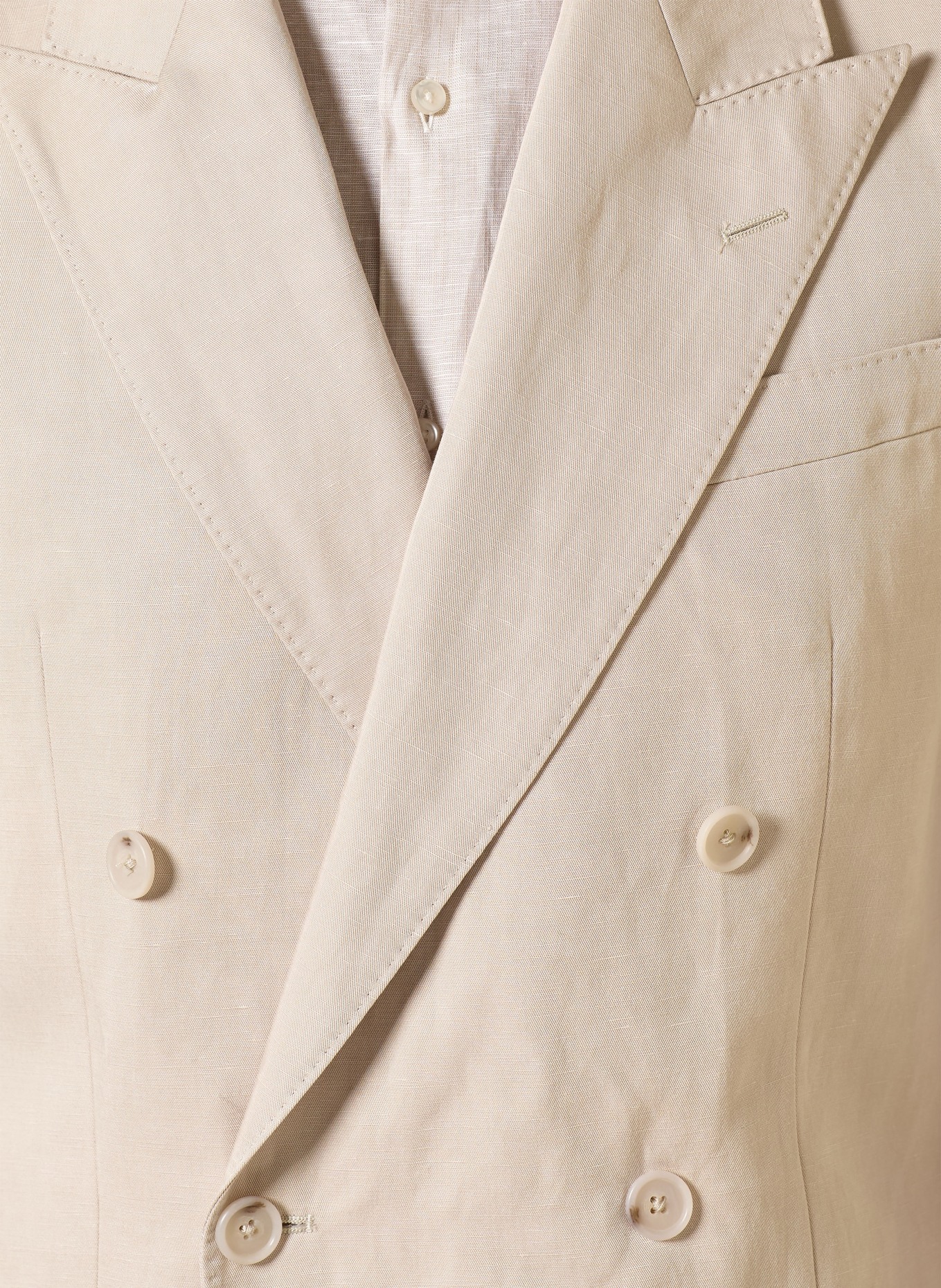 BOSS Anzugsakko Slim Fit mit Leinen: 075 OPEN GREY