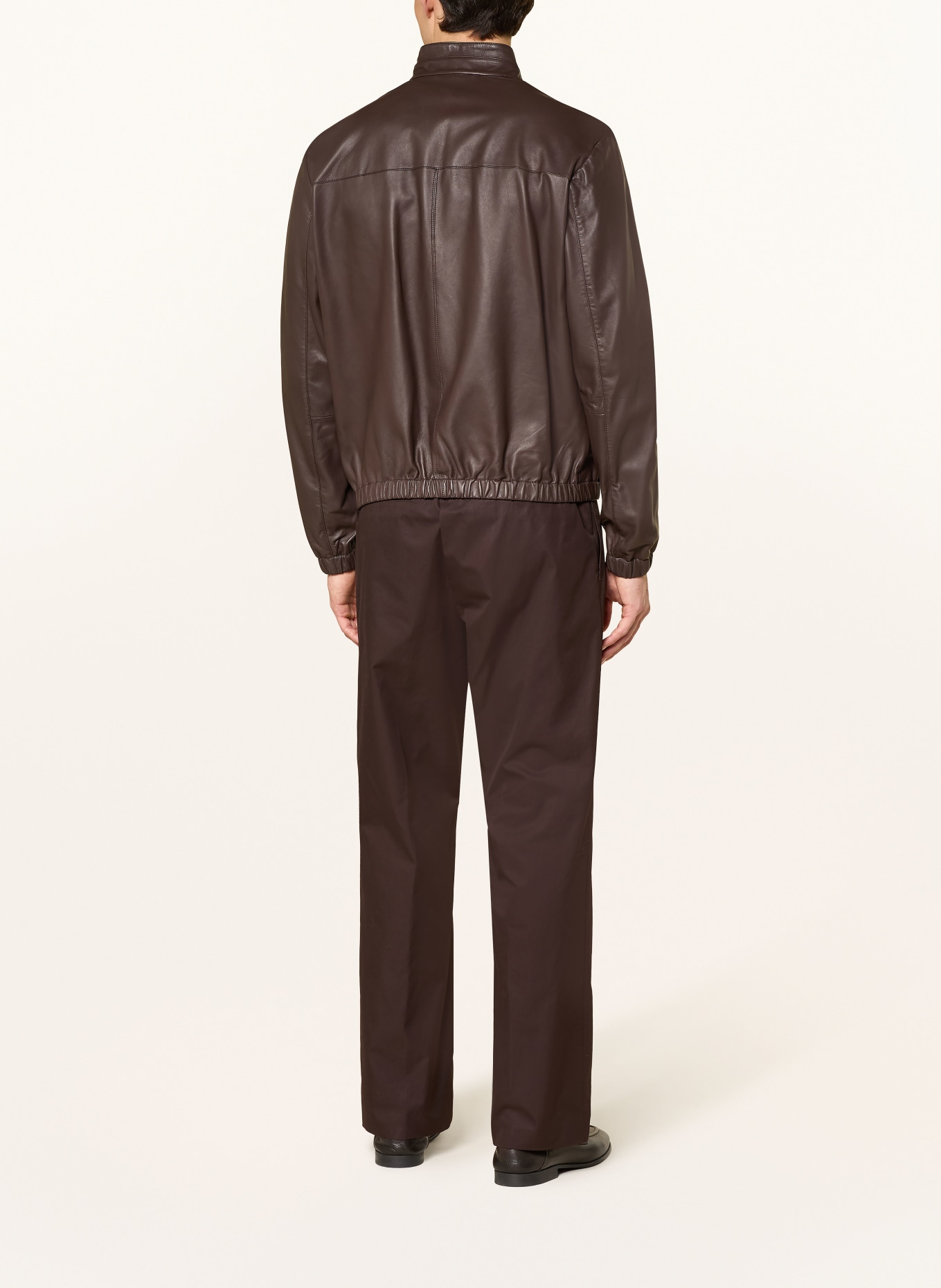 BOSS Regular fit chino pants: DARK BROWN