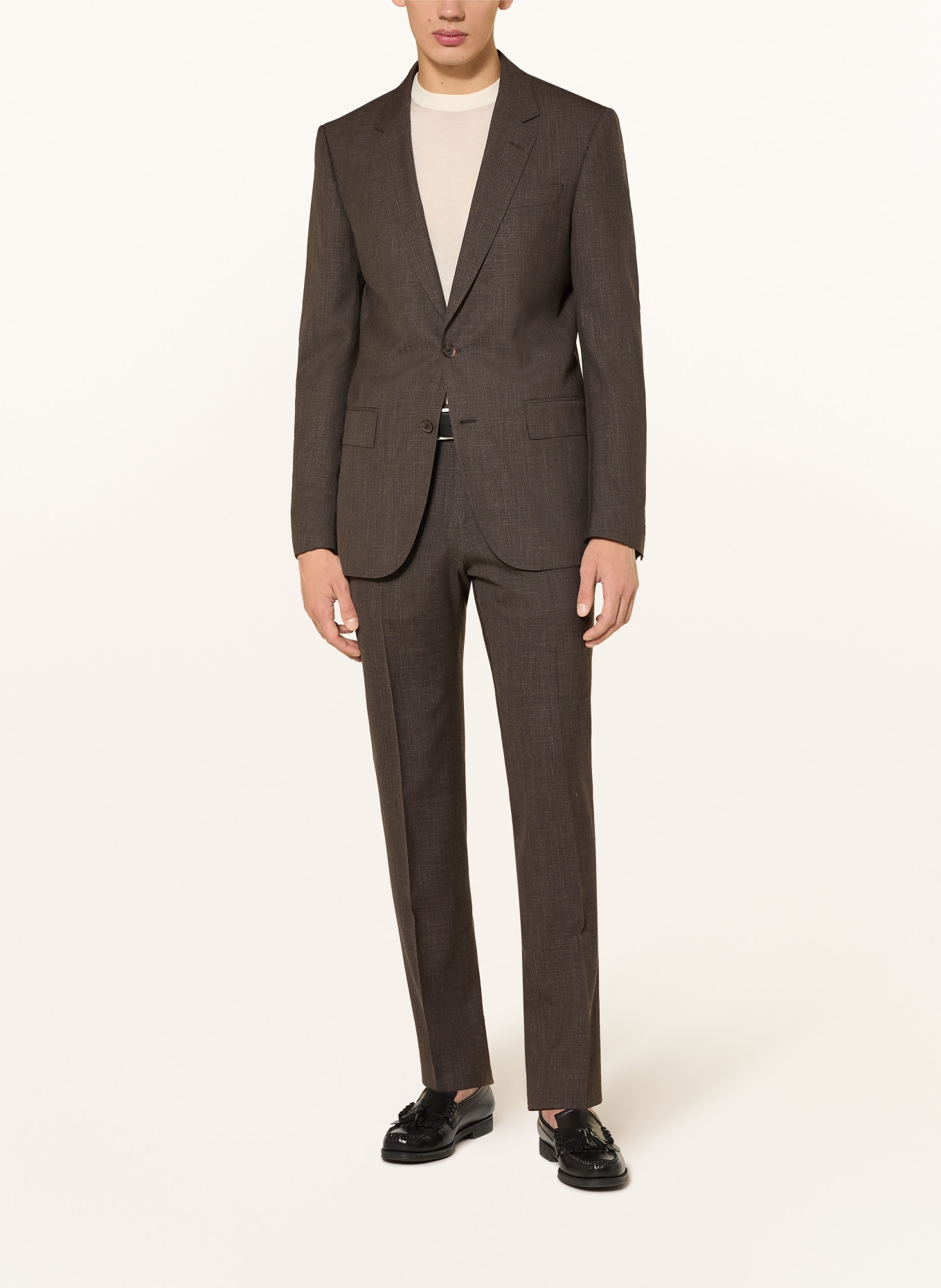 BOSS Anzugsakko Slim Fit: 208 DARK BROWN