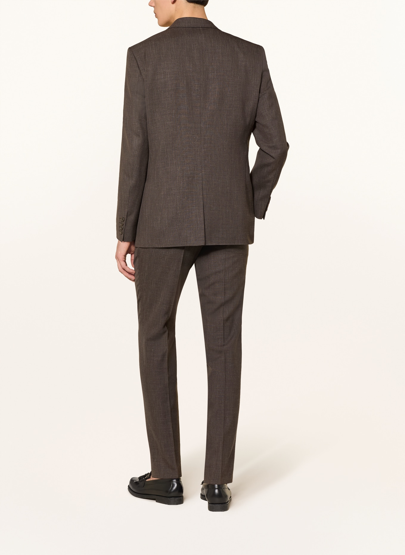 BOSS Anzugsakko Slim Fit: 208 DARK BROWN