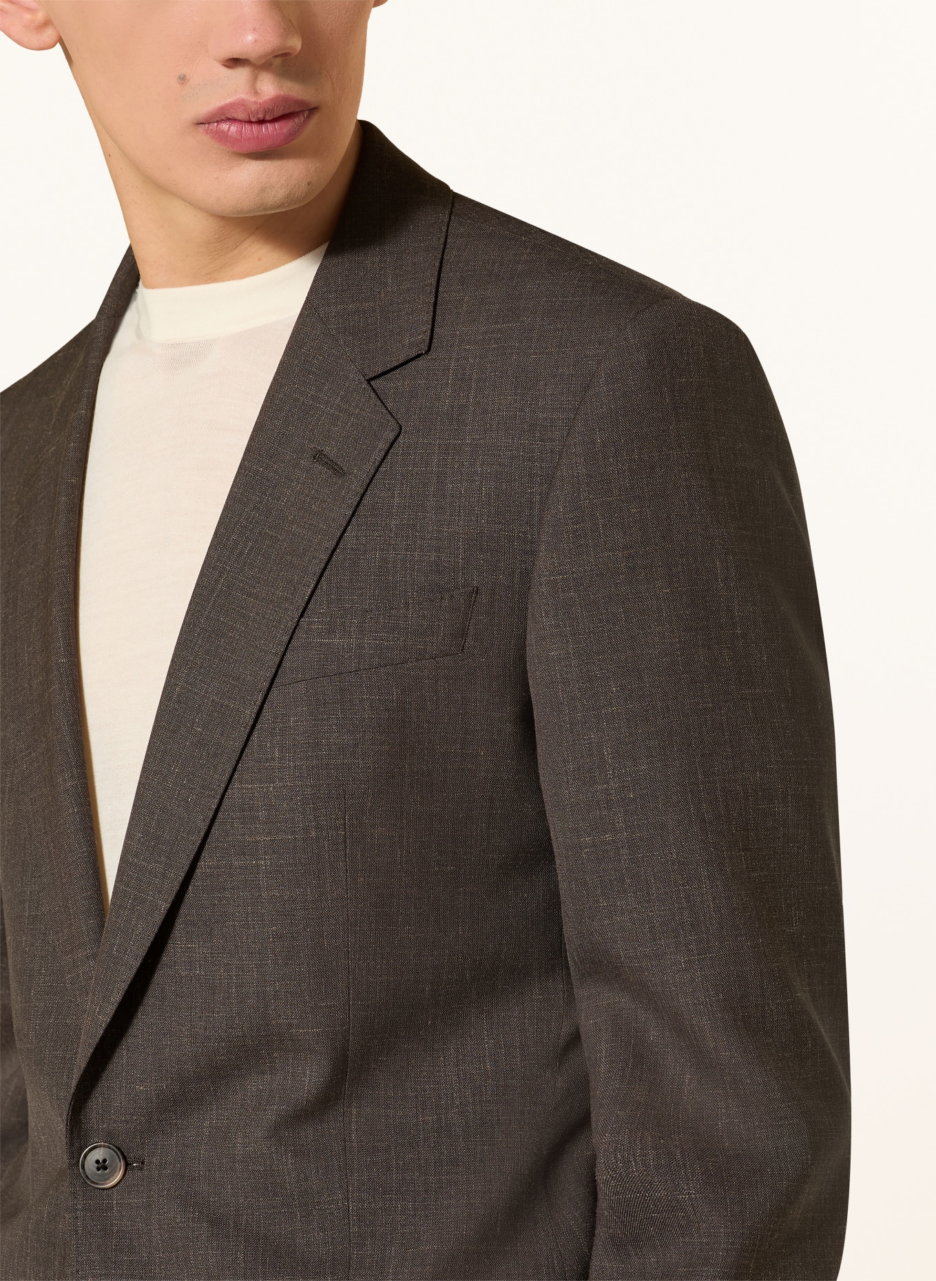 BOSS Anzugsakko Slim Fit: 208 DARK BROWN