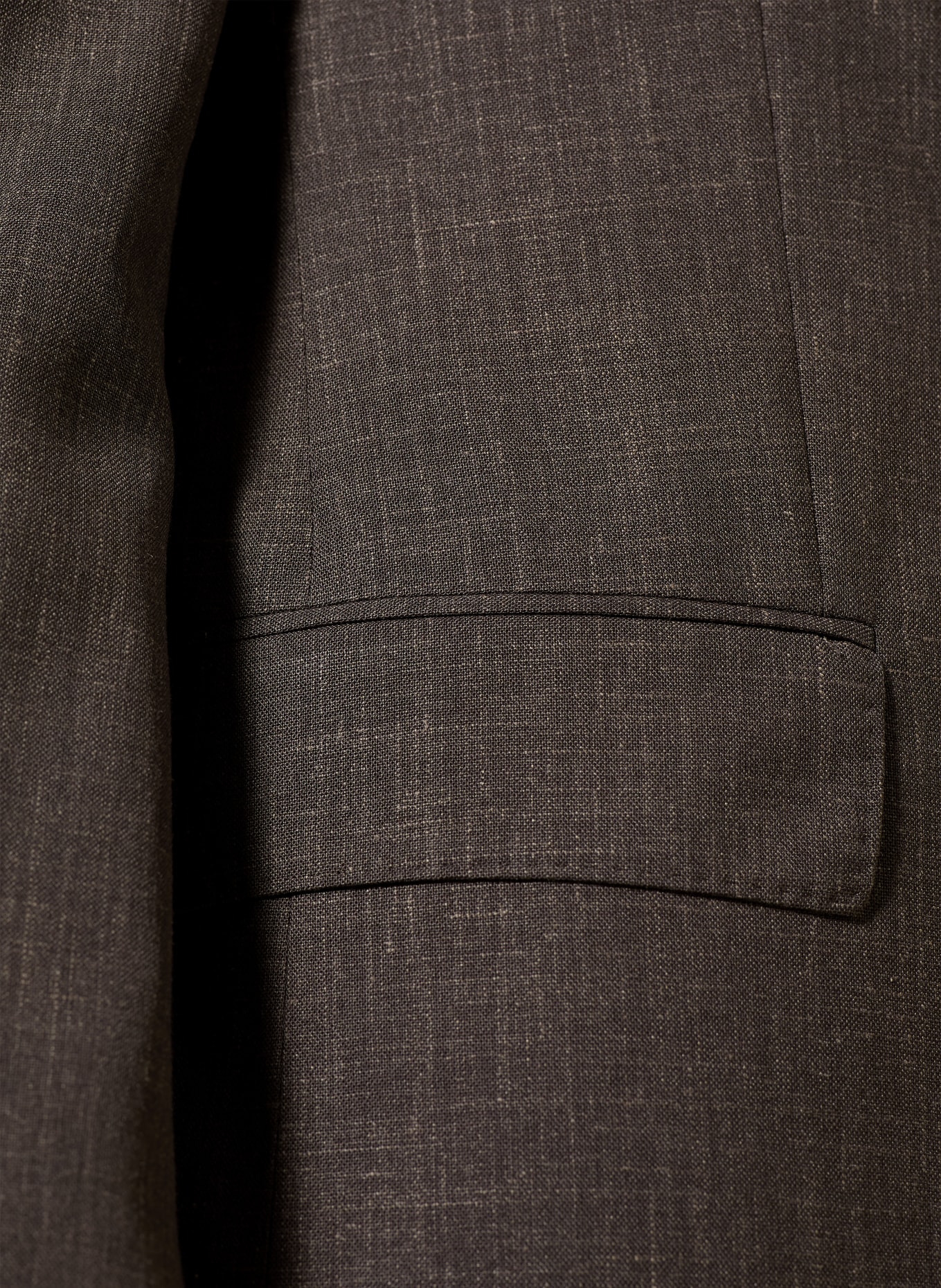 BOSS Anzugsakko Slim Fit: 208 DARK BROWN