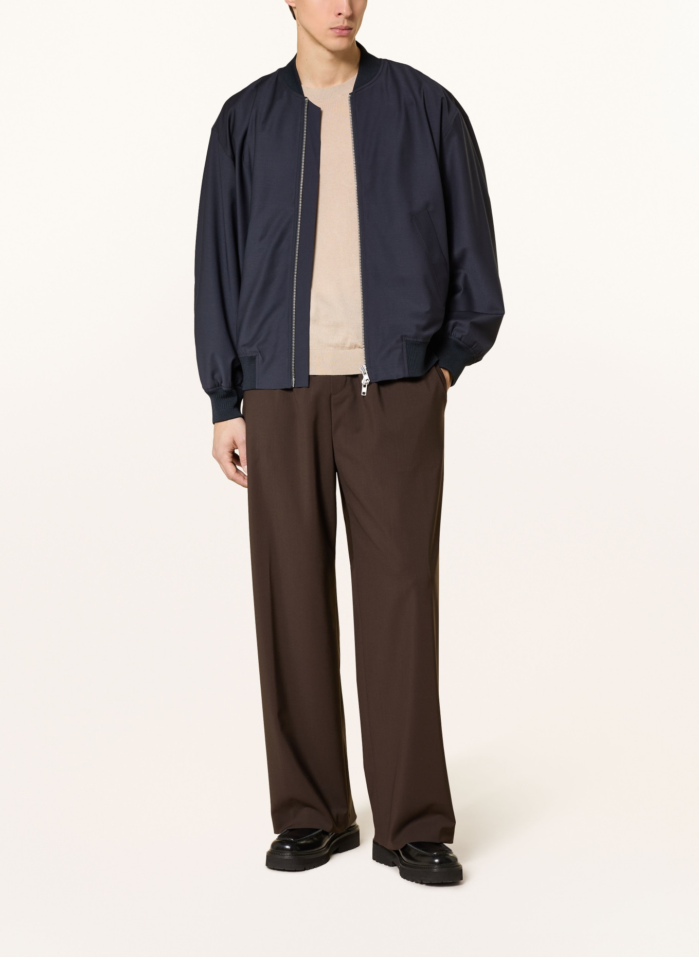 BOSS Chino Regular Fit: DUNKELBRAUN