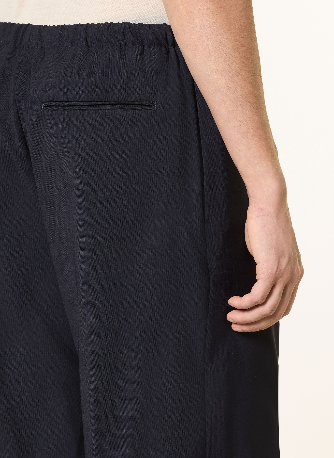 BOSS Chino Regular Fit: DUNKELBLAU