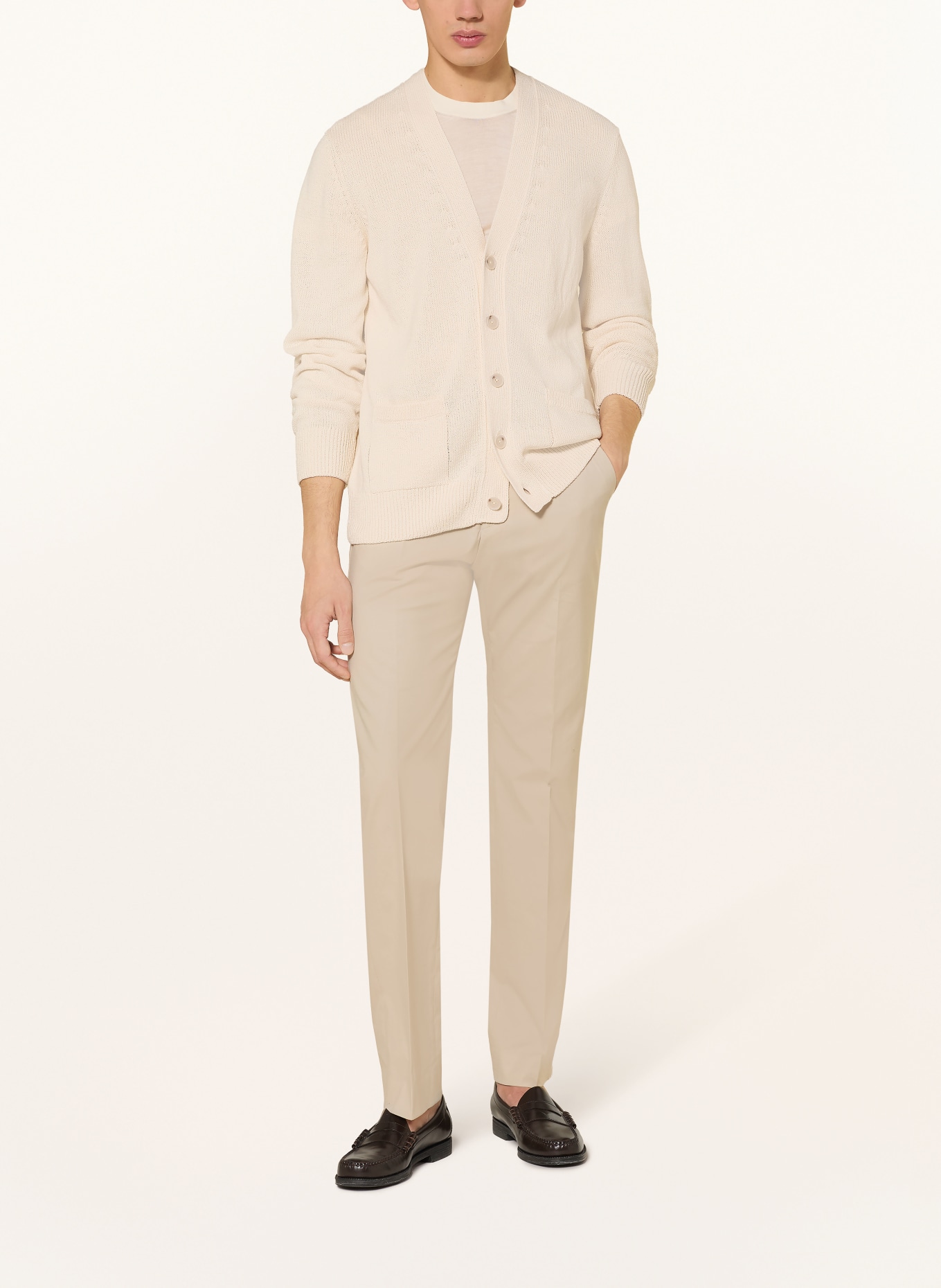 BOSS NIVO cardigan: CREAM