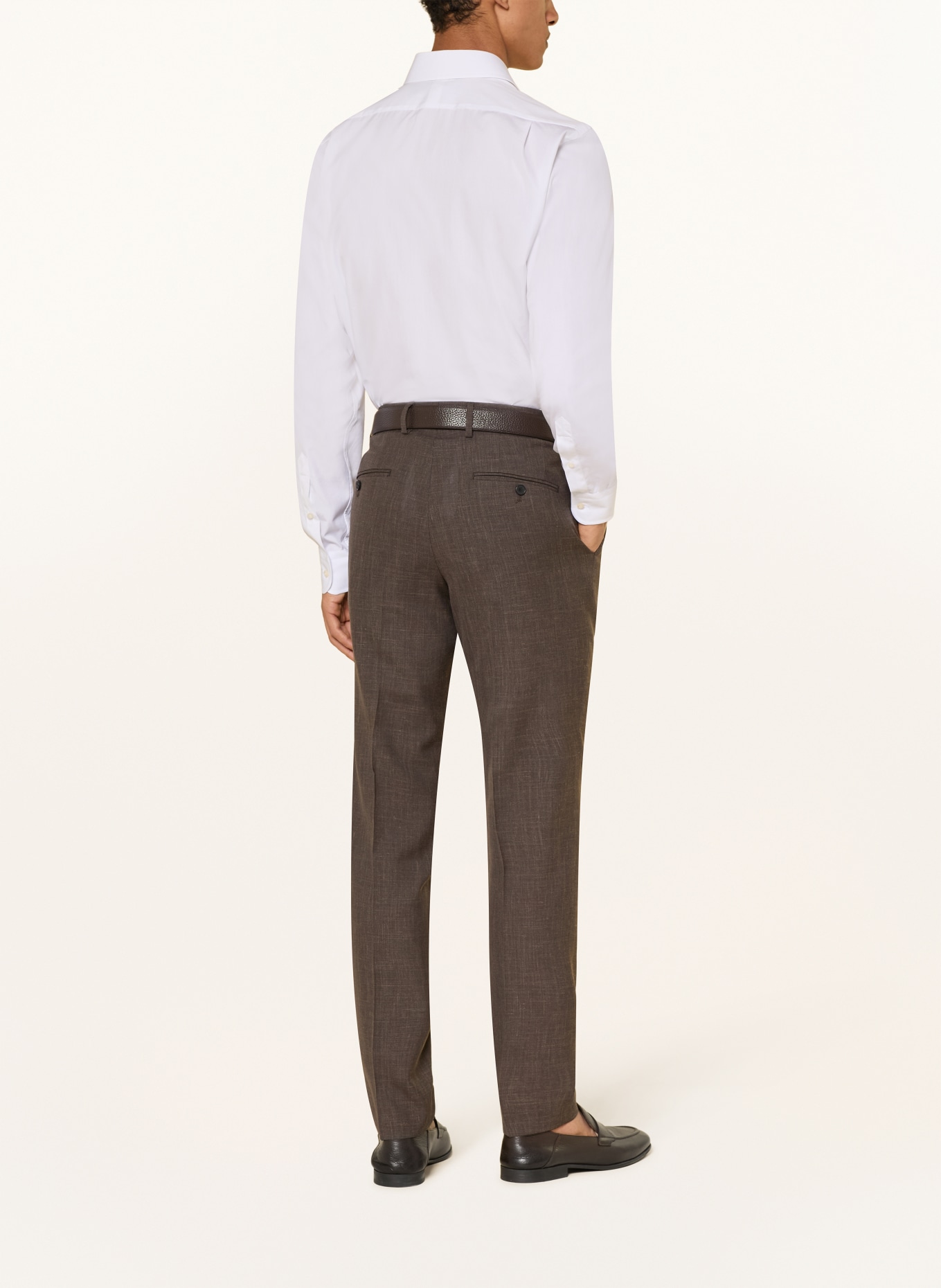 BOSS Overhemd DAVID Slim Fit: WIT